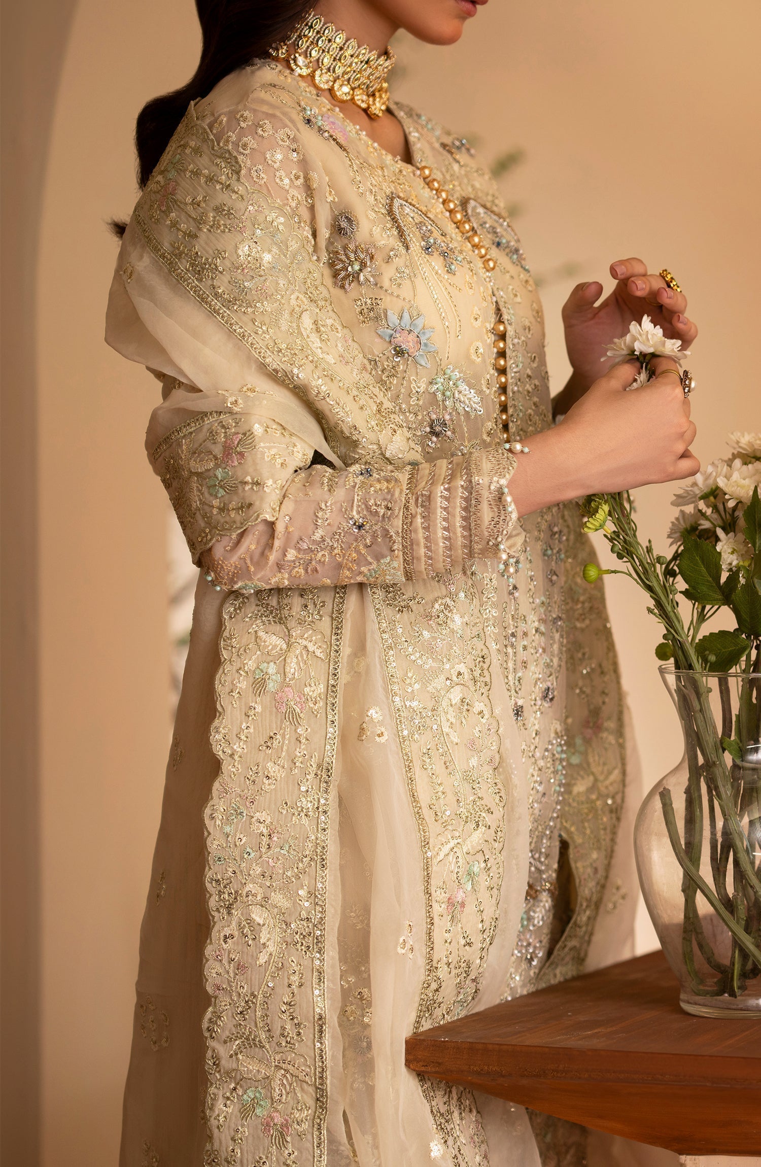 Emaan Adeel | Romansiyyah Luxury Formals 24 | Zafia - Pakistani Designer Dress - by Emaan Adeel | Type: Formal - 100% Original at Saira Sultan