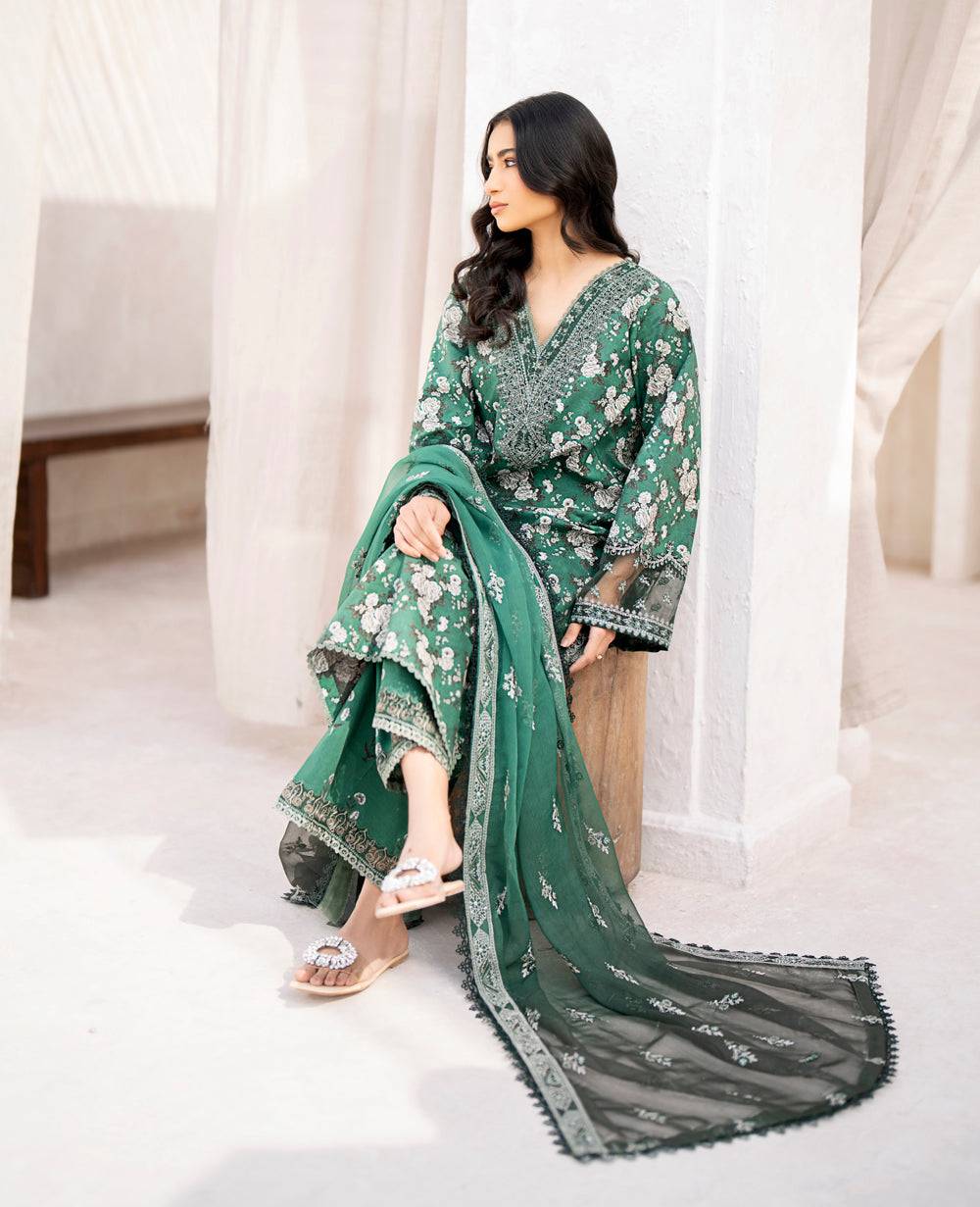 Xenia Formals | Summer Soiree Lawn | TAAMASI HARA - Pakistani Designer Dress - by Xenia Formals | Type: Casuals - 100% Original at Saira Sultan