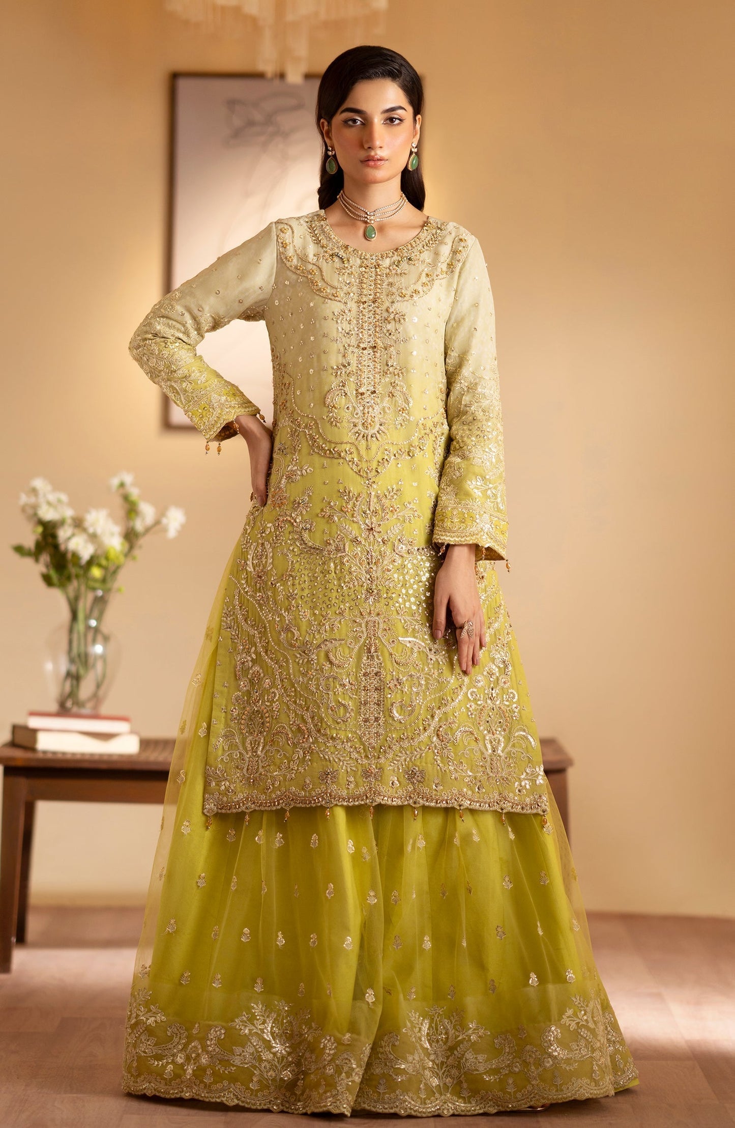 Emaan Adeel | Romansiyyah Luxury Formals 24 | Sabian - Pakistani Designer Dress - by Emaan Adeel | Type: Formal - 100% Original at Saira Sultan