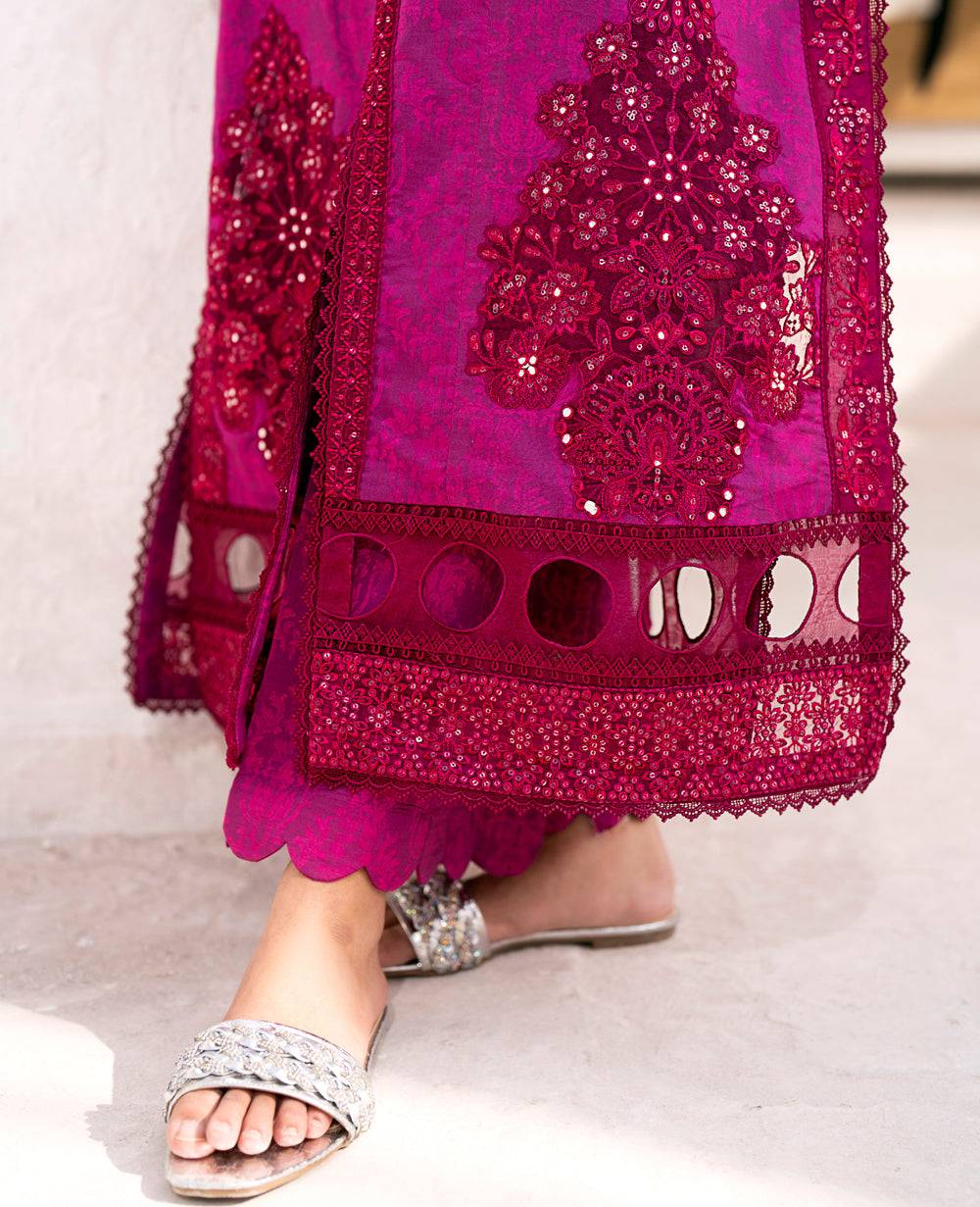 Xenia Formals | Summer Soiree Lawn | MONACO - Pakistani Designer Dress - by Xenia Formals | Type: Casuals - 100% Original at Saira Sultan