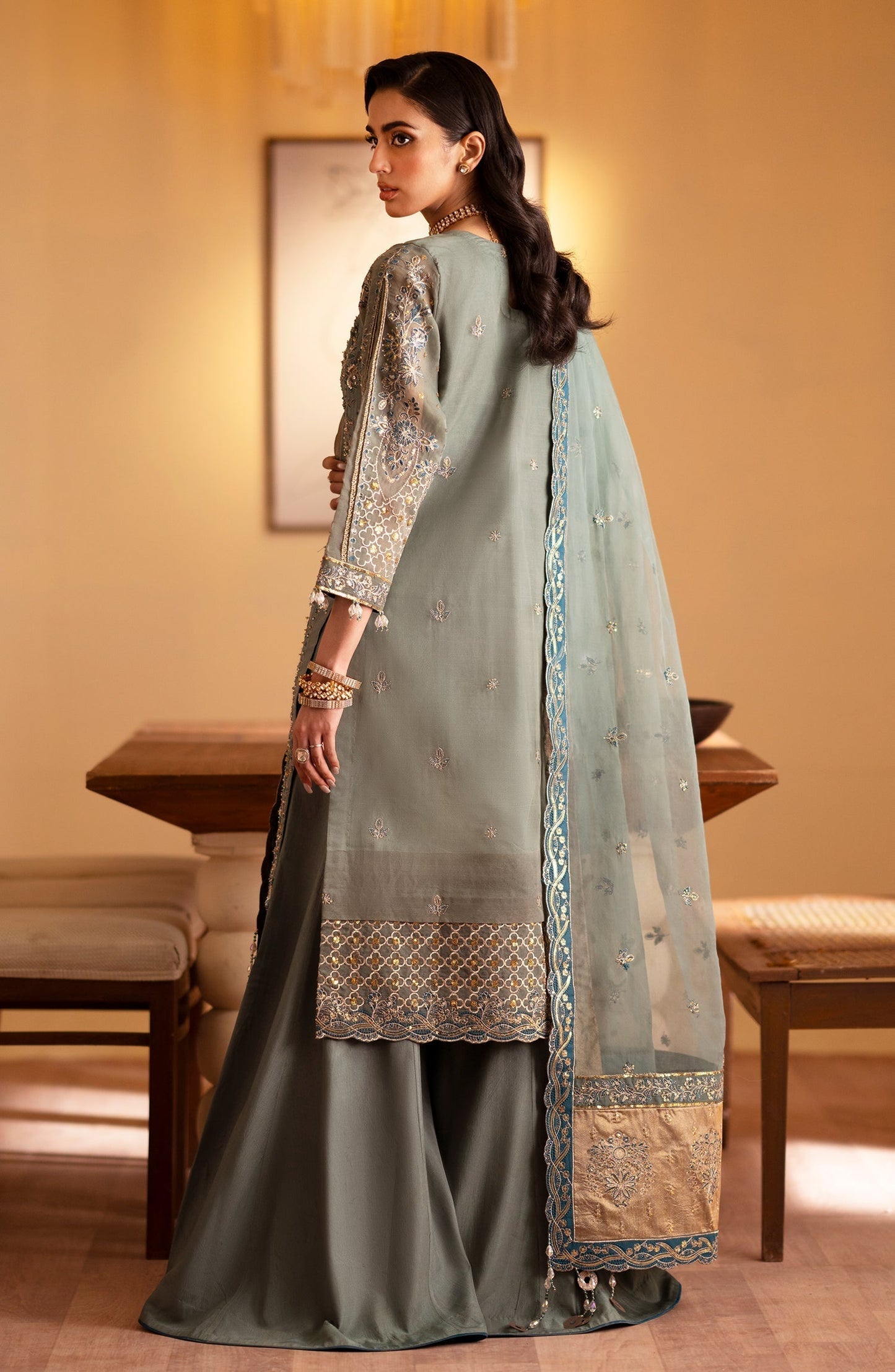 Emaan Adeel | Romansiyyah Luxury Formals 24 | Roheen - Pakistani Designer Dress - by Emaan Adeel | Type: Formal - 100% Original at Saira Sultan