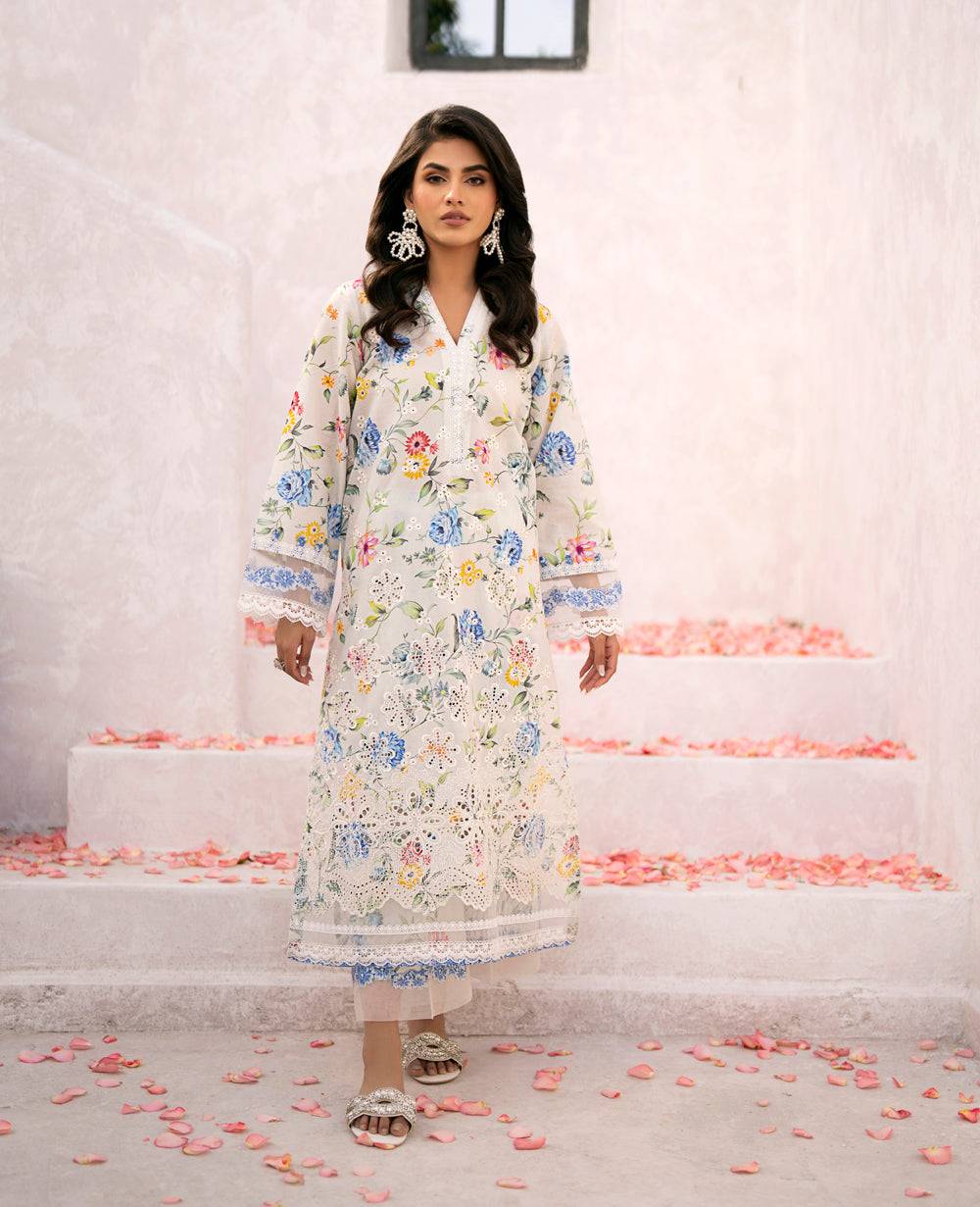 Xenia Formals | Summer Soiree Lawn | ZARIFA - Pakistani Designer Dress - by Xenia Formals | Type: Casuals - 100% Original at Saira Sultan