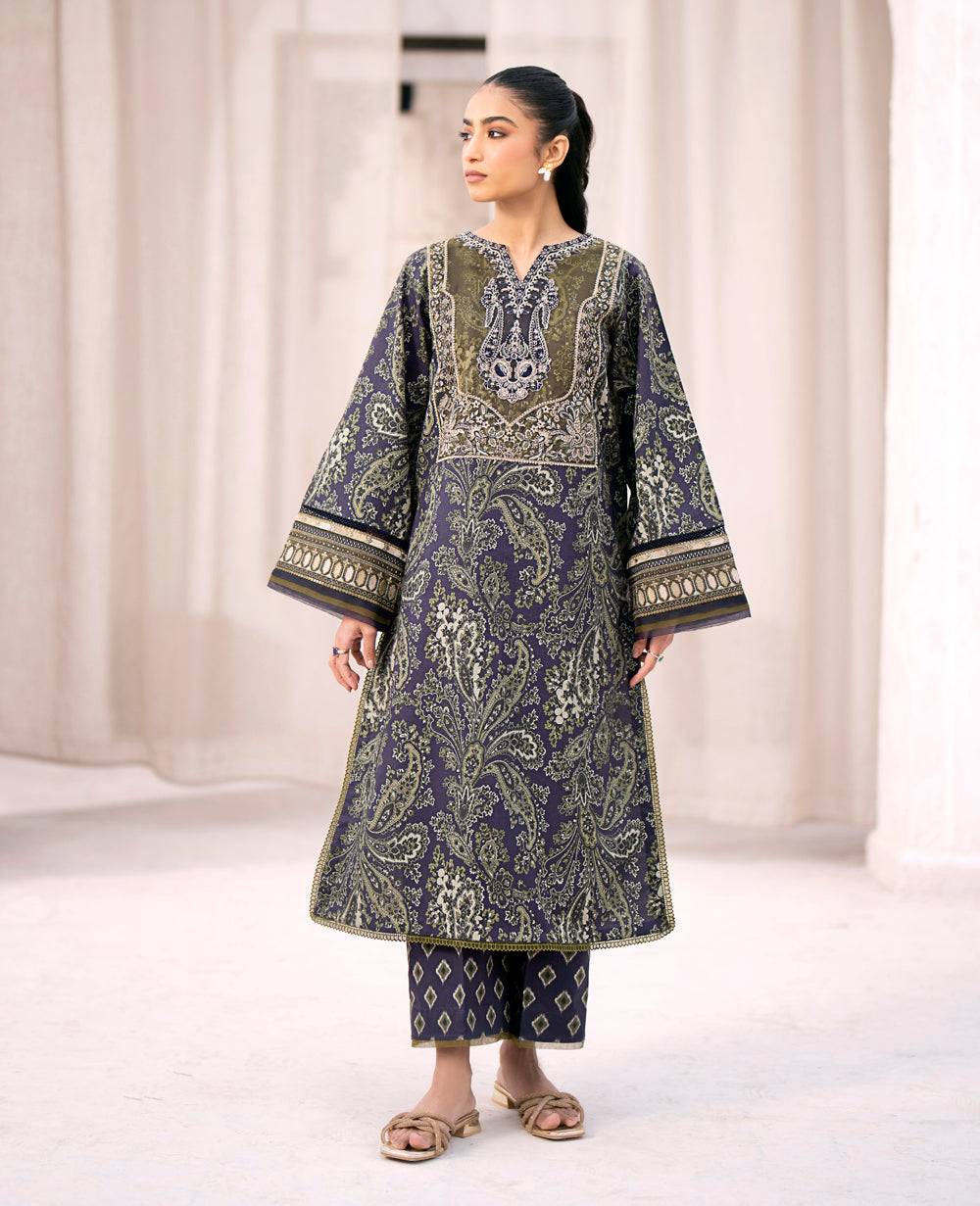 Xenia Formals | Summer Soiree Lawn | CHAKIR - Pakistani Designer Dress - by Xenia Formals | Type: Casuals - 100% Original at Saira Sultan
