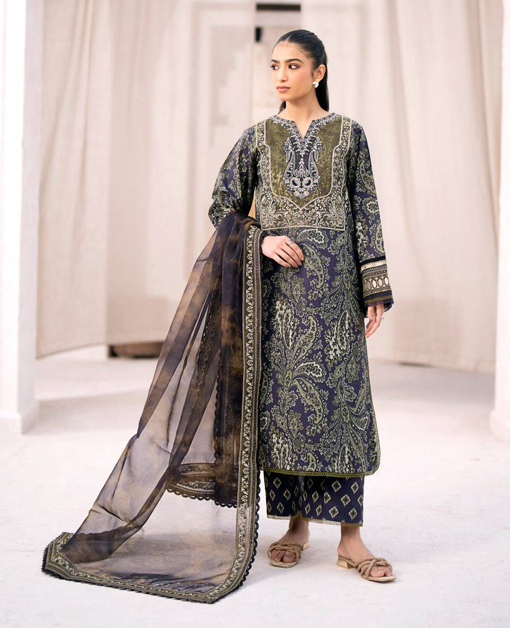Xenia Formals | Summer Soiree Lawn | CHAKIR - Pakistani Designer Dress - by Xenia Formals | Type: Casuals - 100% Original at Saira Sultan