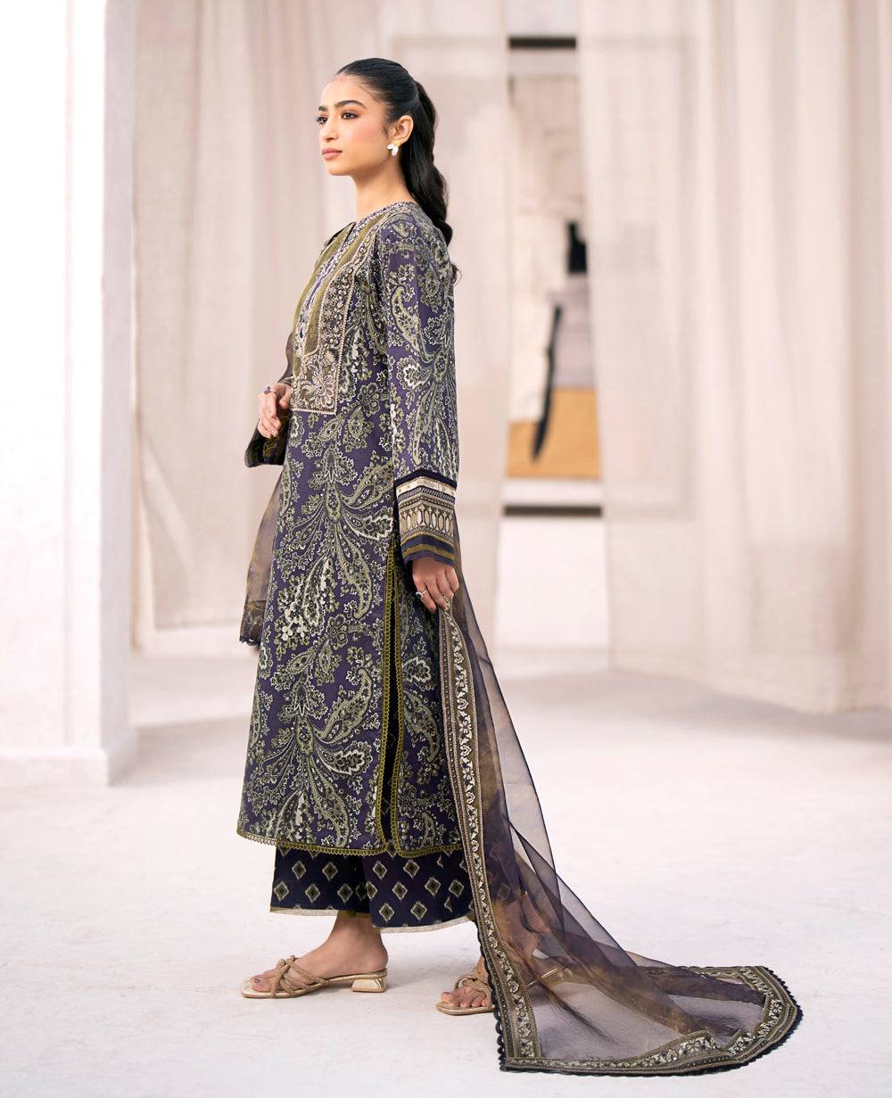 Xenia Formals | Summer Soiree Lawn | CHAKIR - Pakistani Designer Dress - by Xenia Formals | Type: Casuals - 100% Original at Saira Sultan