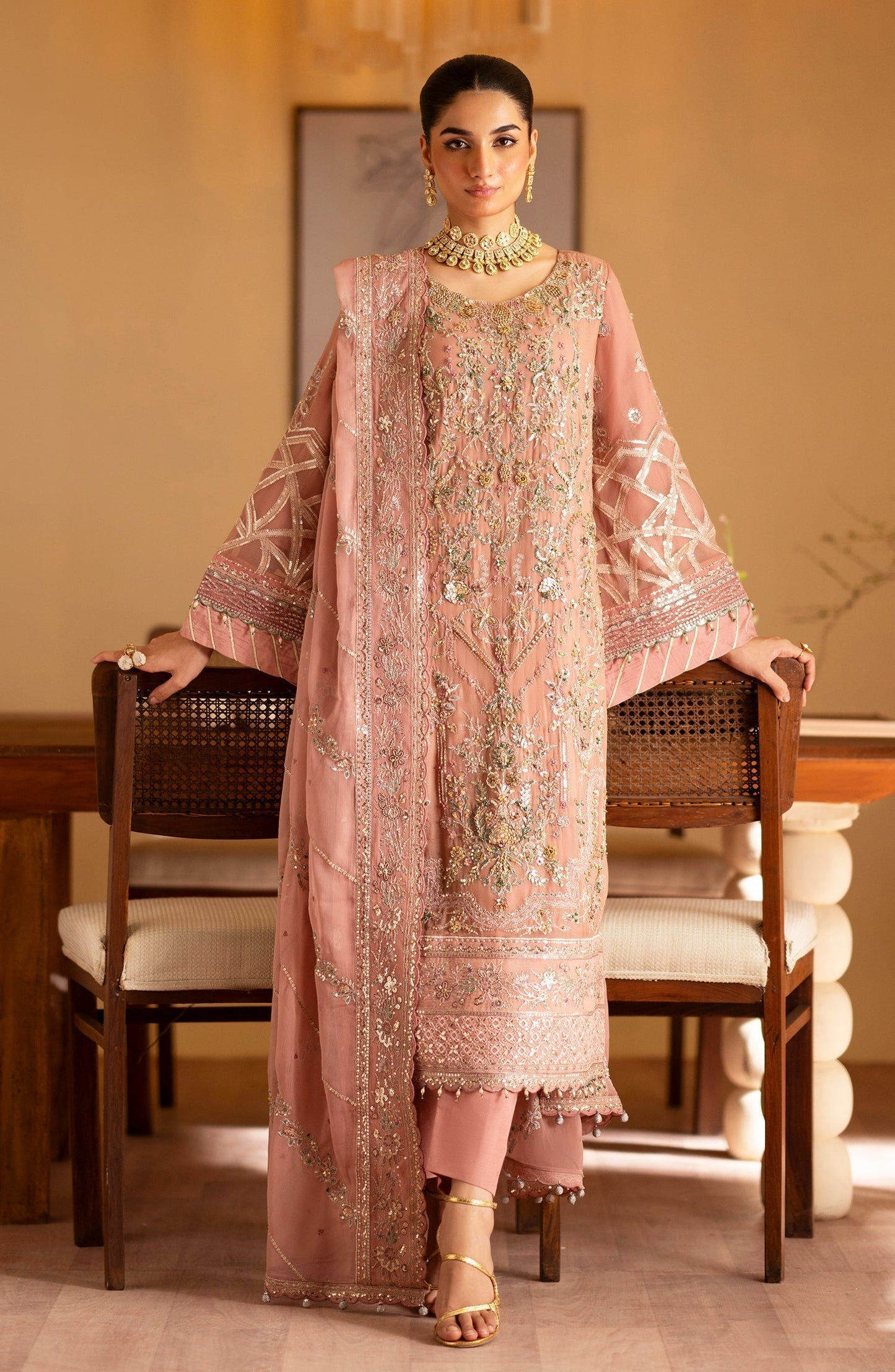 Emaan Adeel | Romansiyyah Luxury Formals 24 | Saleha - Pakistani Designer Dress - by Emaan Adeel | Type: Formal - 100% Original at Saira Sultan