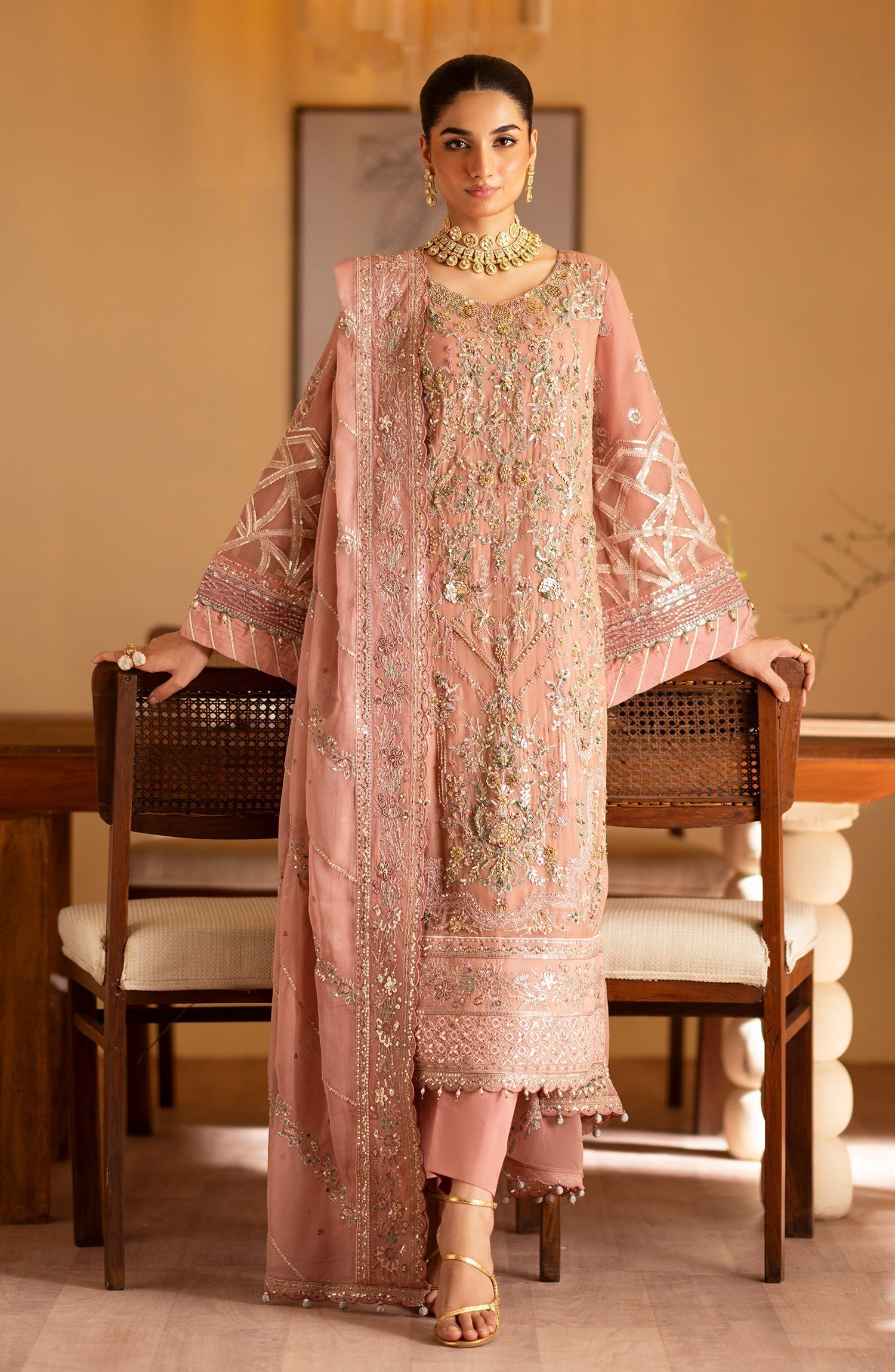 Emaan Adeel | Romansiyyah Luxury Formals 24 | Saleha - Pakistani Designer Dress - by Emaan Adeel | Type: Formal - 100% Original at Saira Sultan