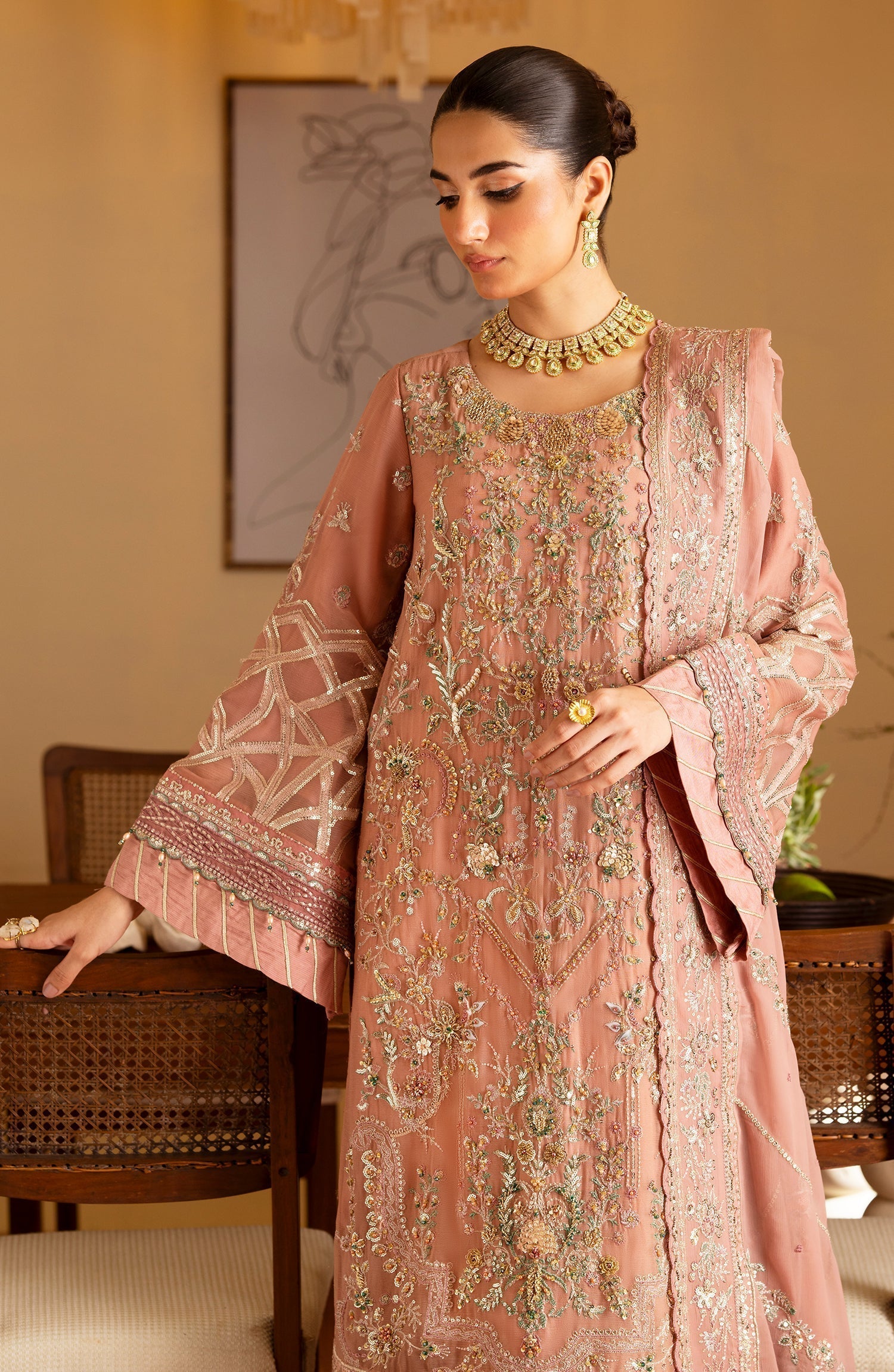 Emaan Adeel | Romansiyyah Luxury Formals 24 | Saleha - Pakistani Designer Dress - by Emaan Adeel | Type: Formal - 100% Original at Saira Sultan
