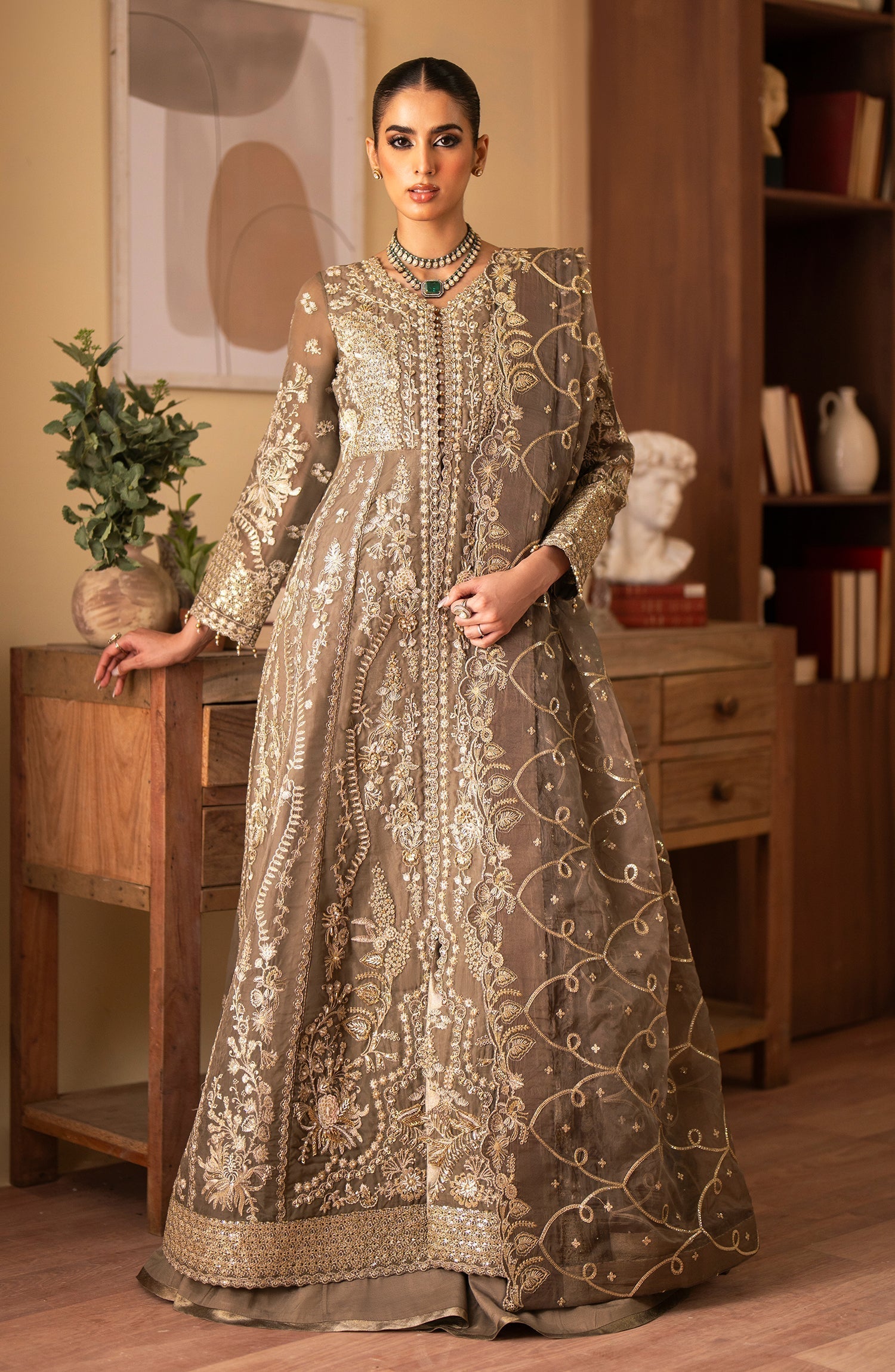 Emaan Adeel | Romansiyyah Luxury Formals 24 | Yesra - Pakistani Designer Dress - by Emaan Adeel | Type: Formal - 100% Original at Saira Sultan