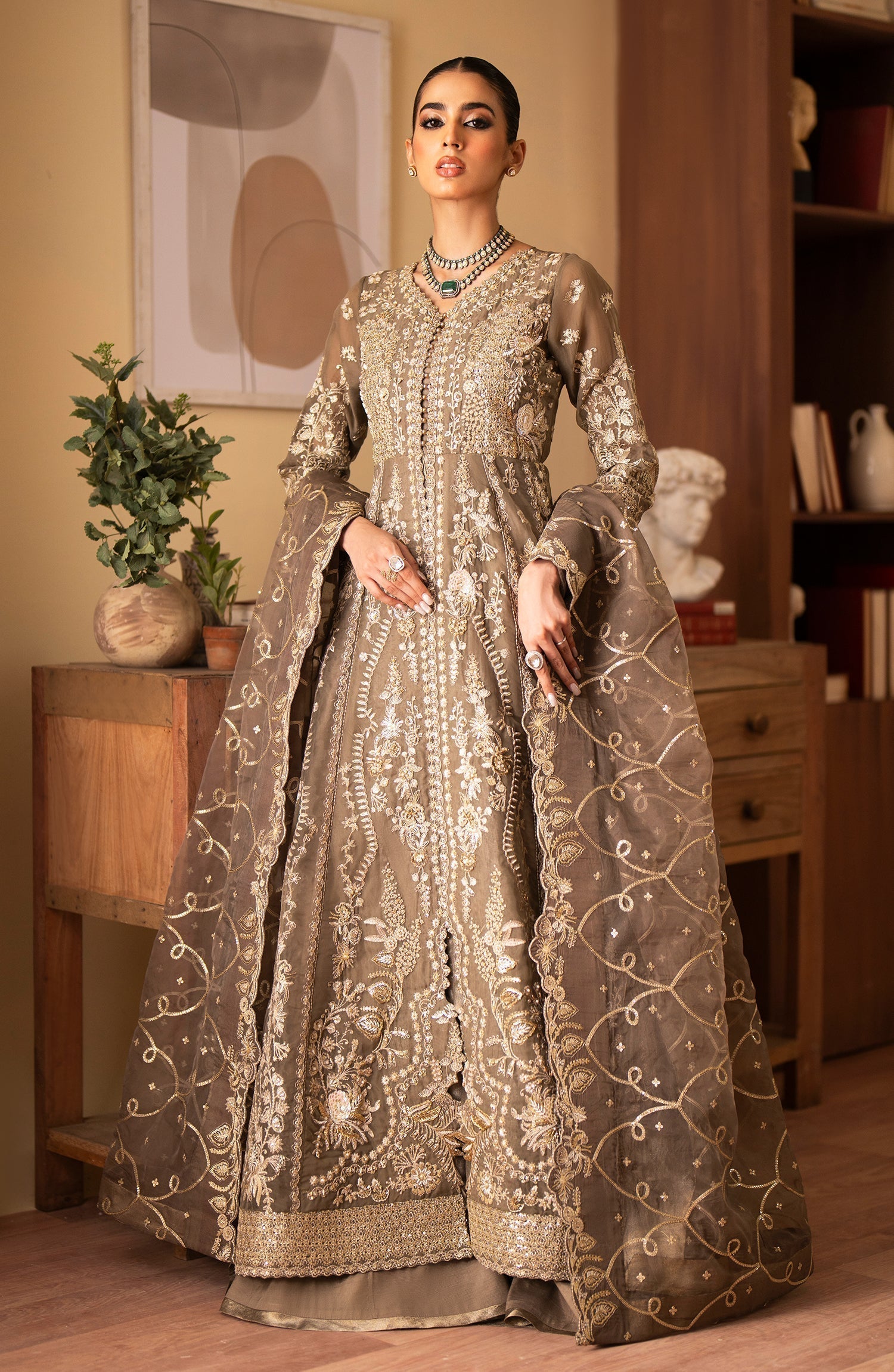Emaan Adeel | Romansiyyah Luxury Formals 24 | Yesra - Pakistani Designer Dress - by Emaan Adeel | Type: Formal - 100% Original at Saira Sultan