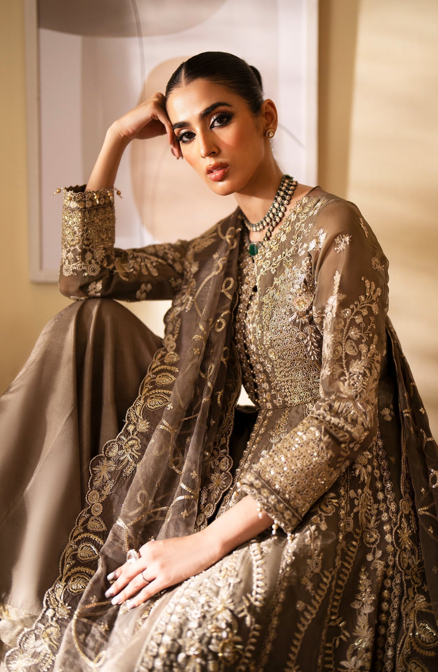 Emaan Adeel | Romansiyyah Luxury Formals 24 | Yesra - Pakistani Designer Dress - by Emaan Adeel | Type: Formal - 100% Original at Saira Sultan