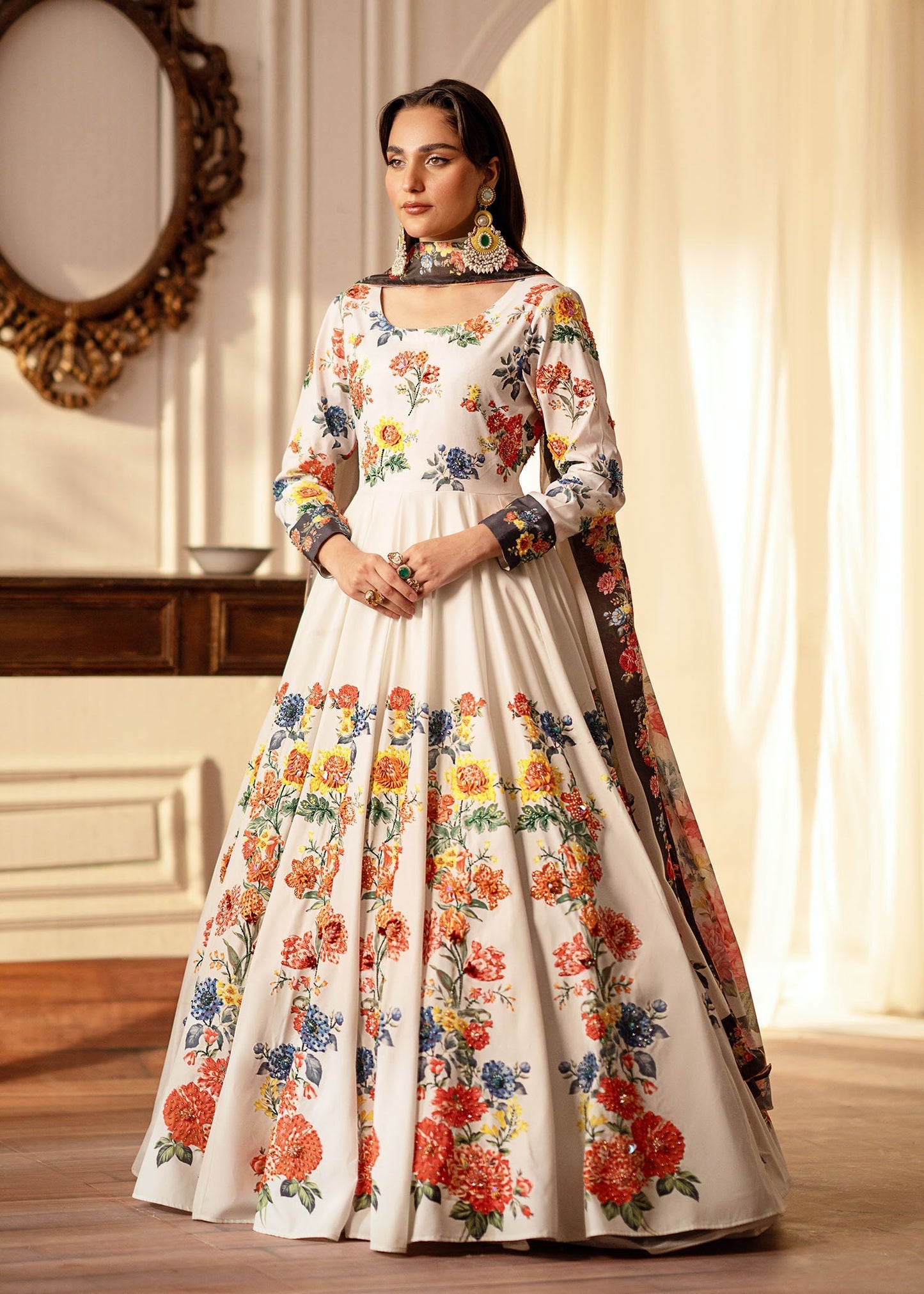 Nuiryaa| Mahee Festive '25 | Floral Bliss