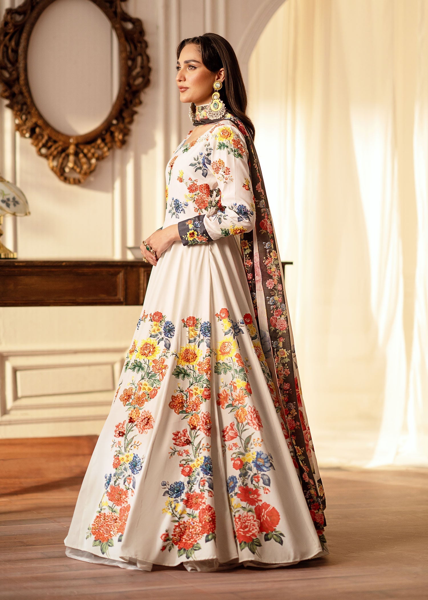 Nuiryaa| Mahee Festive '25 | Floral Bliss