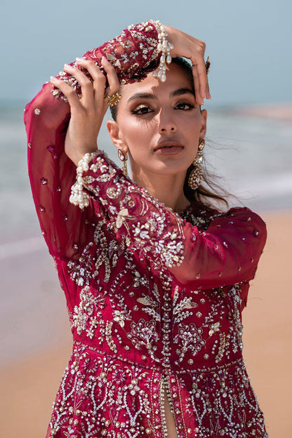 Emaan Adeel | Kamari Reveuse Wedding Formals | FLORA - Pakistani Designer Dress - by Emaan Adeel | Type: Ladies Clothes - 100% Original at Saira Sultan