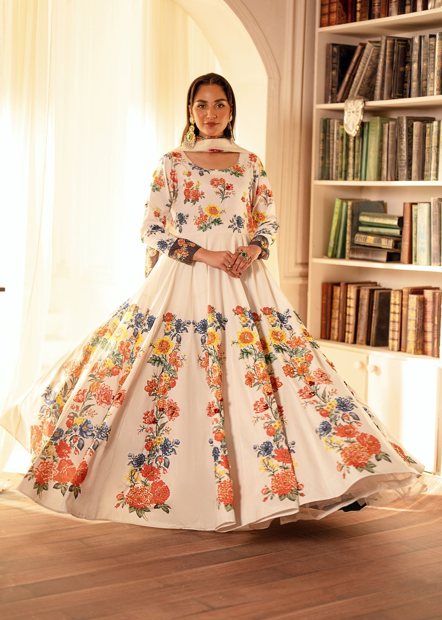 Nuiryaa| Mahee Festive '25 | Floral Bliss