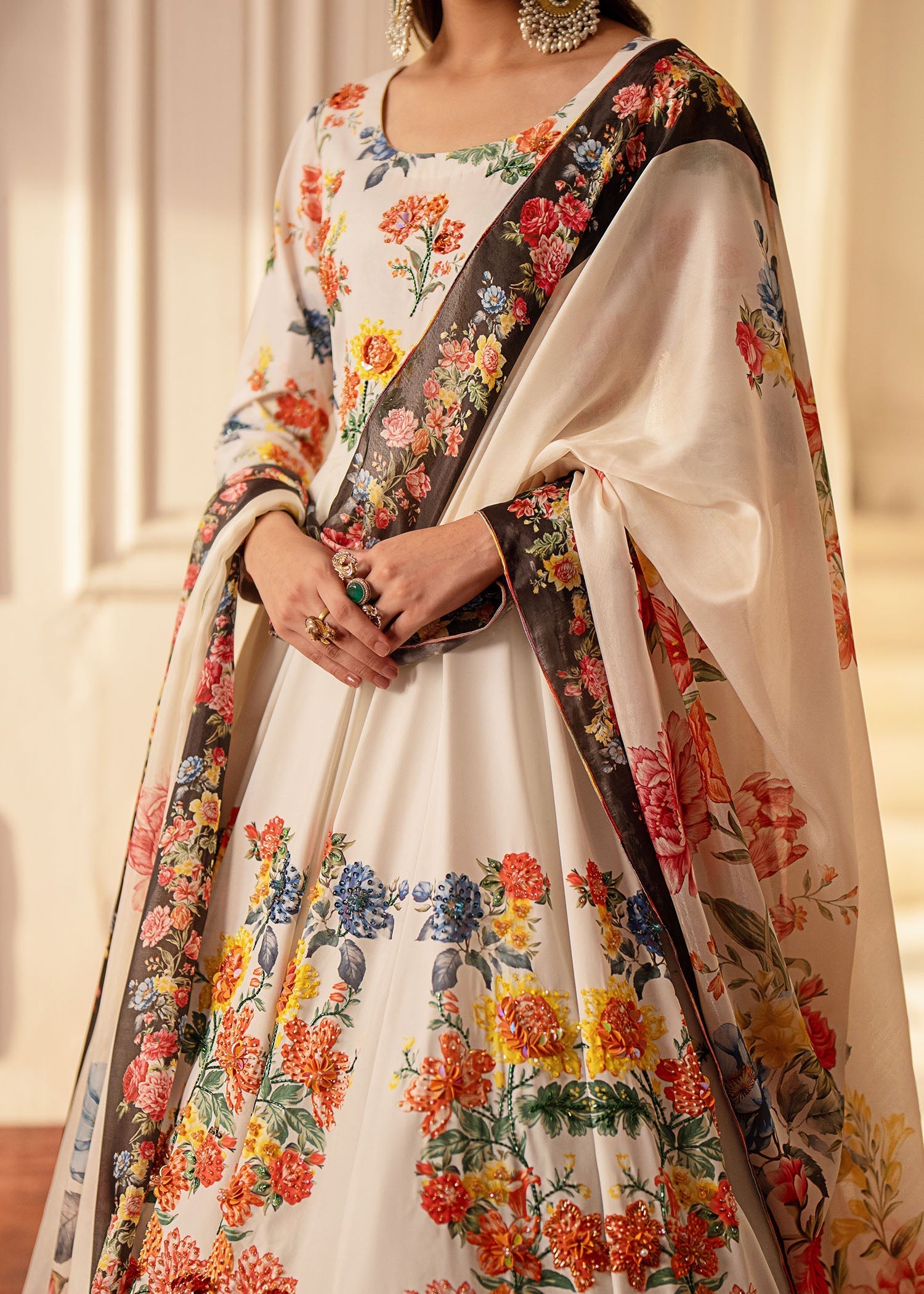 Nuiryaa| Mahee Festive '25 | Floral Bliss