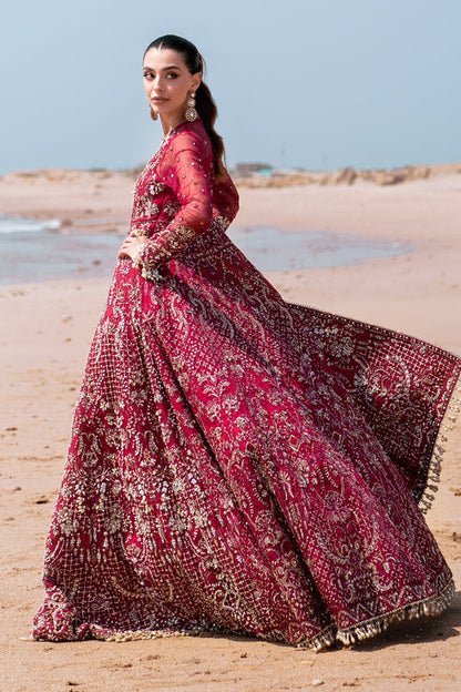 Emaan Adeel | Kamari Reveuse Wedding Formals | FLORA - Pakistani Designer Dress - by Emaan Adeel | Type: Ladies Clothes - 100% Original at Saira Sultan