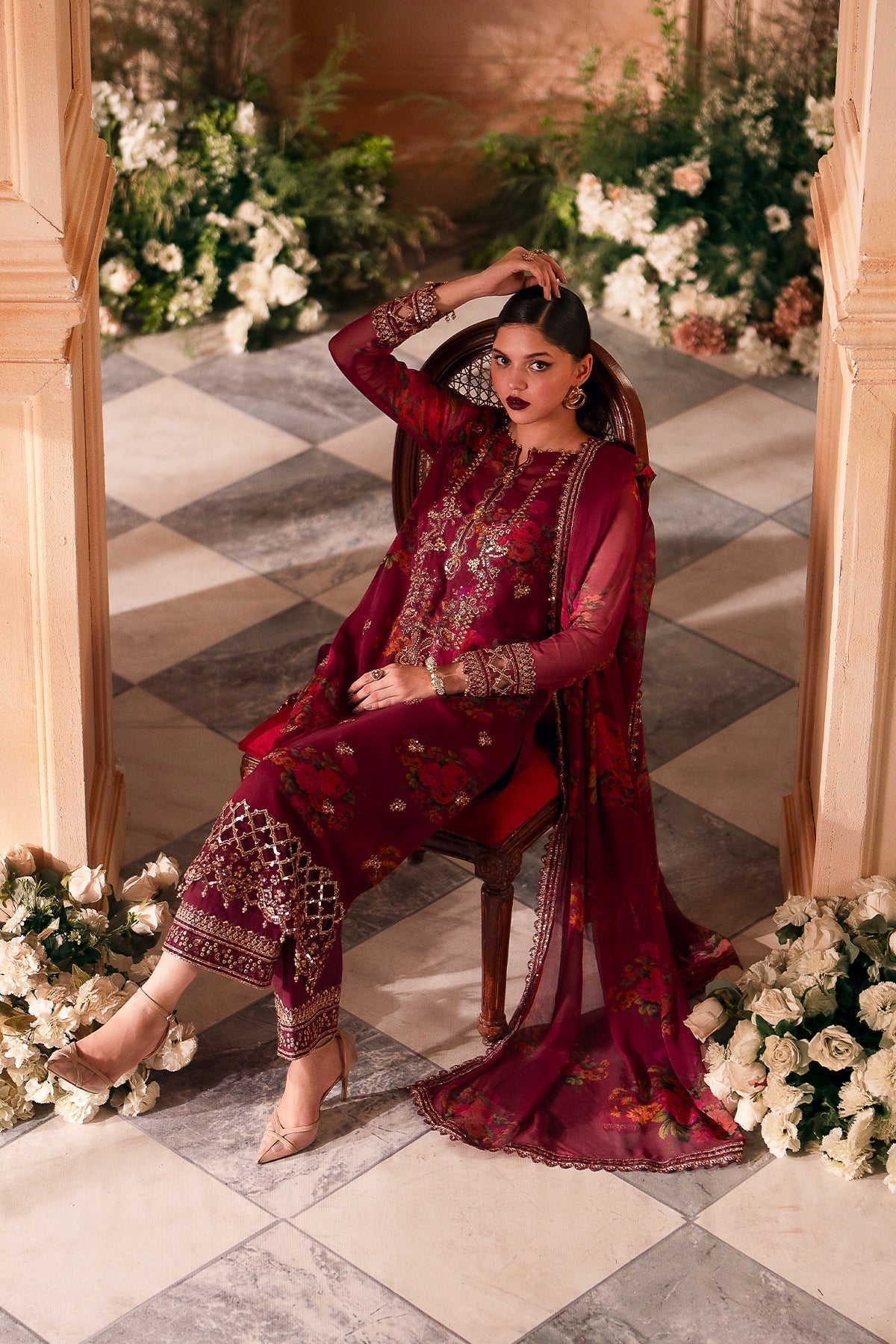 Charizma | Vasal Formals 24 | VSL5-08 - Pakistani Designer Dress - by Charizma | Type: Formal - 100% Original at Saira Sultan