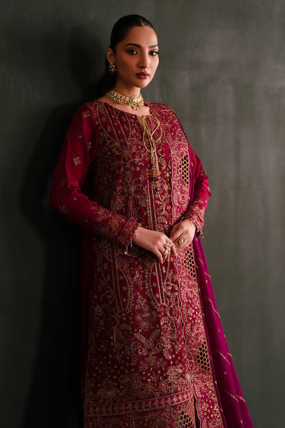 Emaan Adeel | Nooresha Formals 25 | Nishta L Red Chiffon