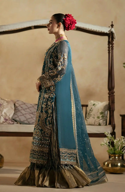 Maryum N Maria | Zamani Beghum Formals 23 | Zircon-(MW23-514) - Pakistani Designer Dress - by Maryum N Maria | Type: Bridal - 100% Original at Saira Sultan