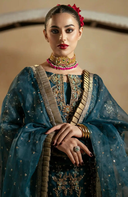 Maryum N Maria | Zamani Beghum Formals 23 | Zircon-(MW23-514) - Pakistani Designer Dress - by Maryum N Maria | Type: Bridal - 100% Original at Saira Sultan