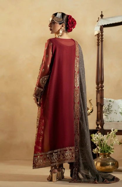 Maryum N Maria | Zamani Beghum Formals 23 | Ruby-(MW23-517) - Pakistani Designer Dress - by Maryum N Maria | Type: Bridal - 100% Original at Saira Sultan