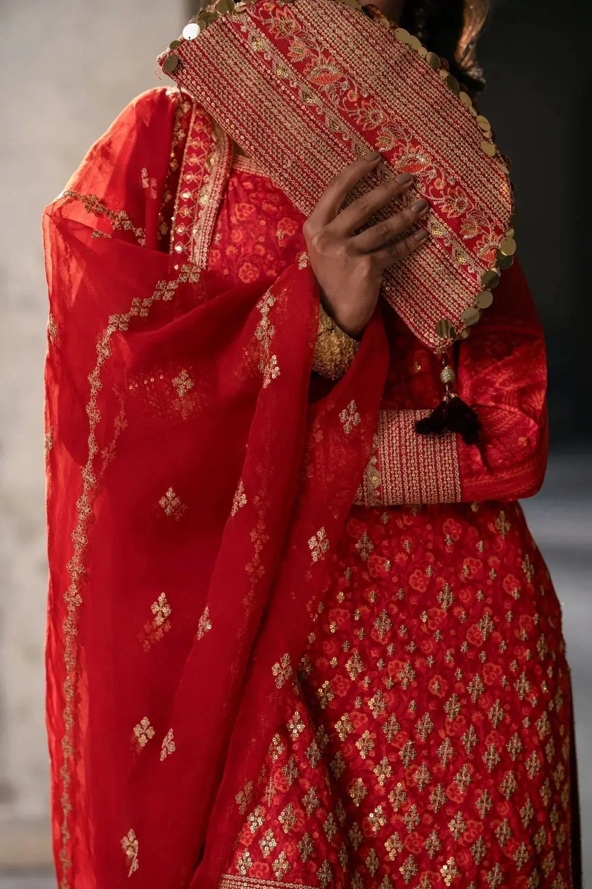Erum Khan | Mannat Formals | Gulnaar - Pakistani Designer Dress - by Erum Khan | Type: Bridal - 100% Original at Saira Sultan
