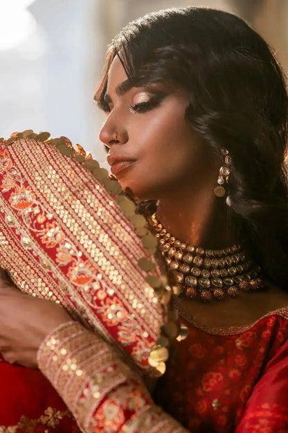 Erum Khan | Mannat Formals | Gulnaar - Pakistani Designer Dress - by Erum Khan | Type: Bridal - 100% Original at Saira Sultan
