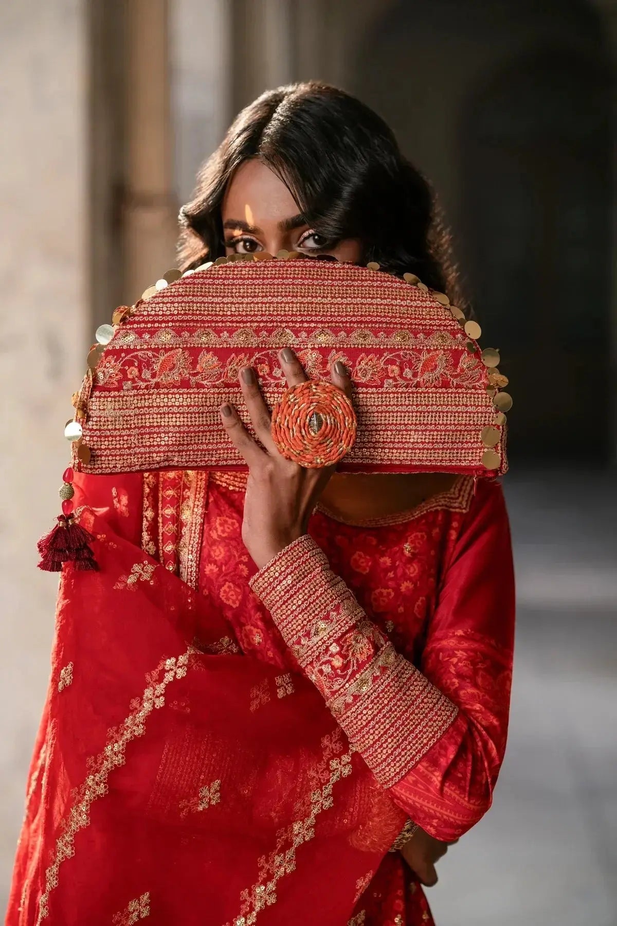 Erum Khan | Mannat Formals | Gulnaar - Pakistani Designer Dress - by Erum Khan | Type: Bridal - 100% Original at Saira Sultan