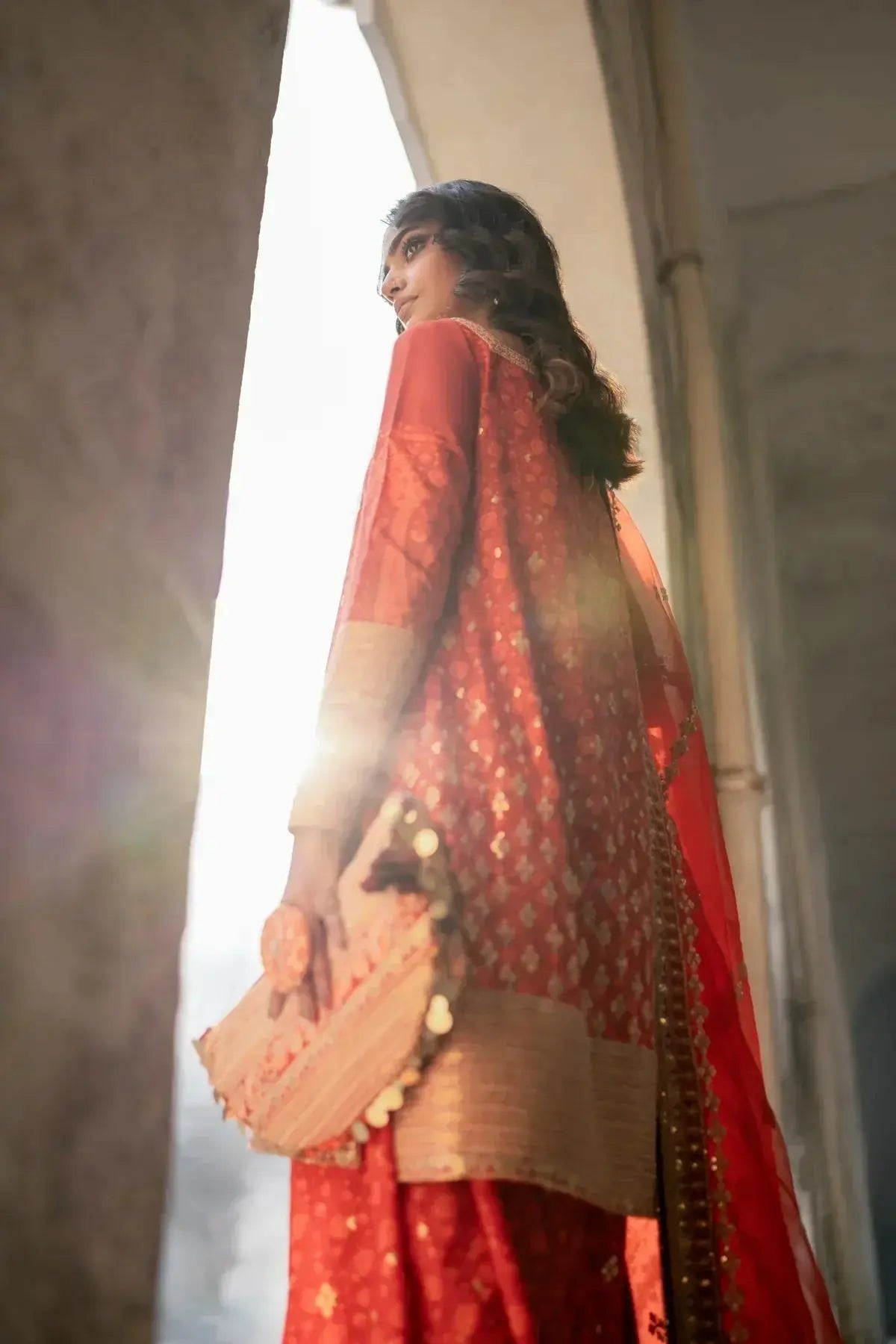 Erum Khan | Mannat Formals | Gulnaar - Pakistani Designer Dress - by Erum Khan | Type: Bridal - 100% Original at Saira Sultan