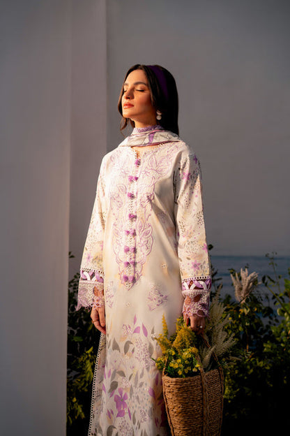 Aabyaan | Shezlin Chikankari Ramadan Edit 25 | NERGIS (AR-13) M White Lawn