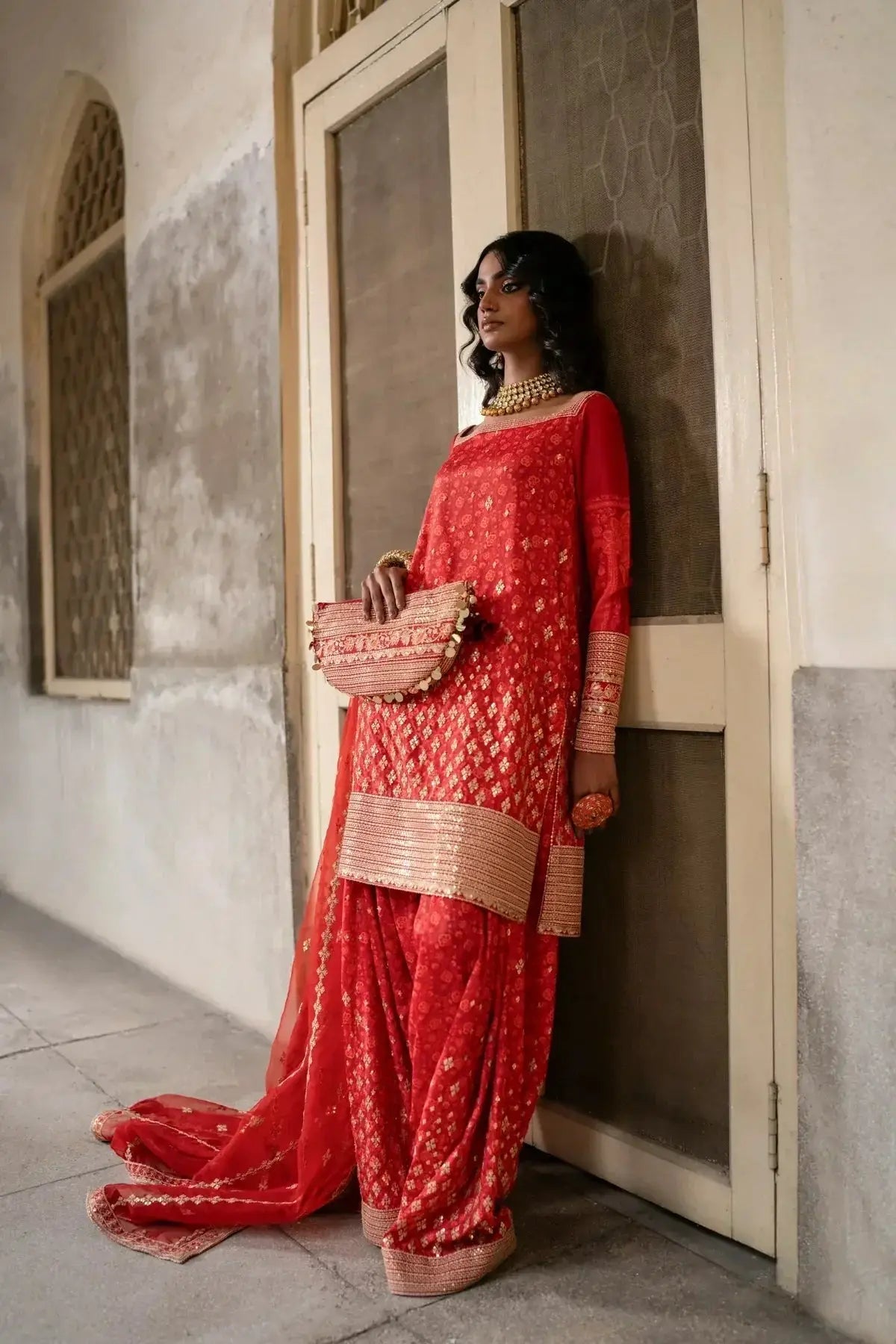 Erum Khan | Mannat Formals | Gulnaar - Pakistani Designer Dress - by Erum Khan | Type: Bridal - 100% Original at Saira Sultan