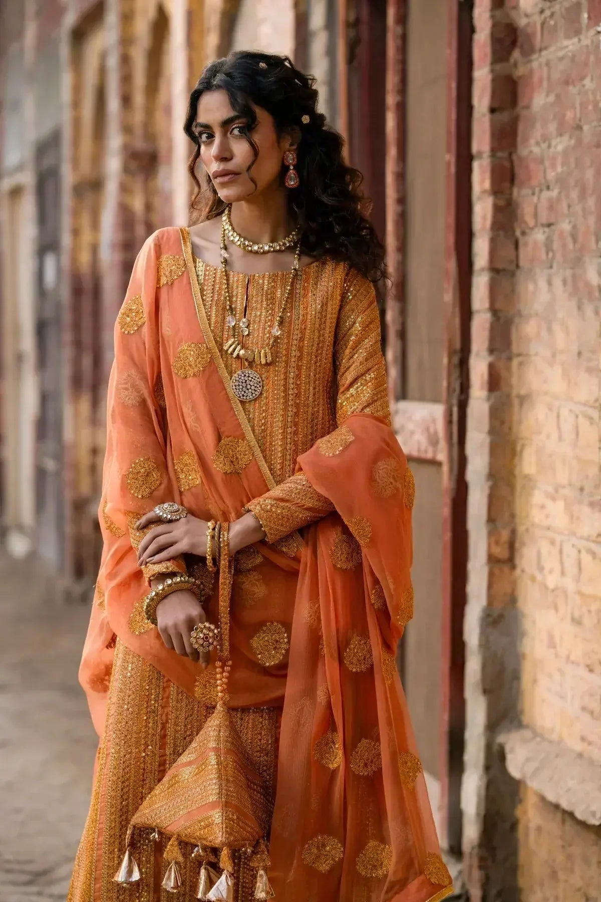 Erum Khan | Mannat Formals | Shamma - Pakistani Designer Dress - by Erum Khan | Type: Bridal - 100% Original at Saira Sultan