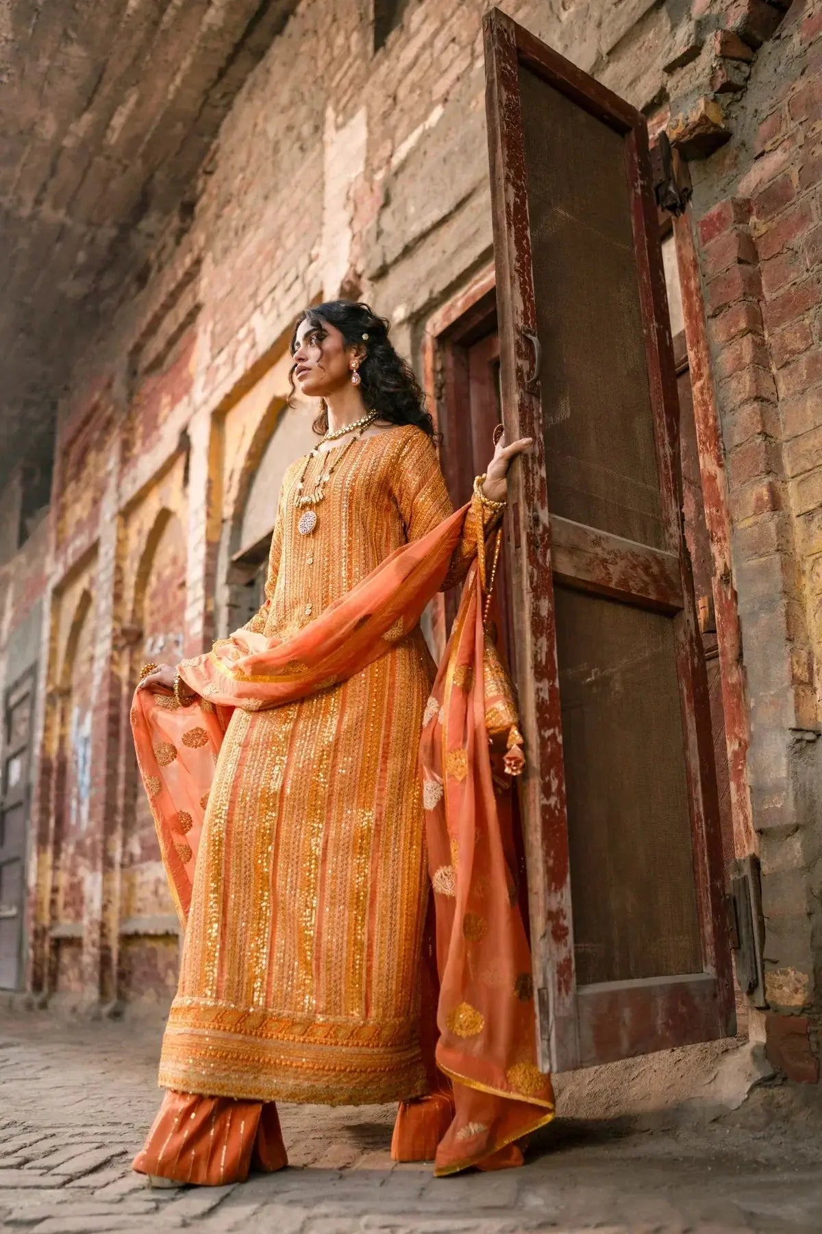 Erum Khan | Mannat Formals | Shamma - Pakistani Designer Dress - by Erum Khan | Type: Bridal - 100% Original at Saira Sultan