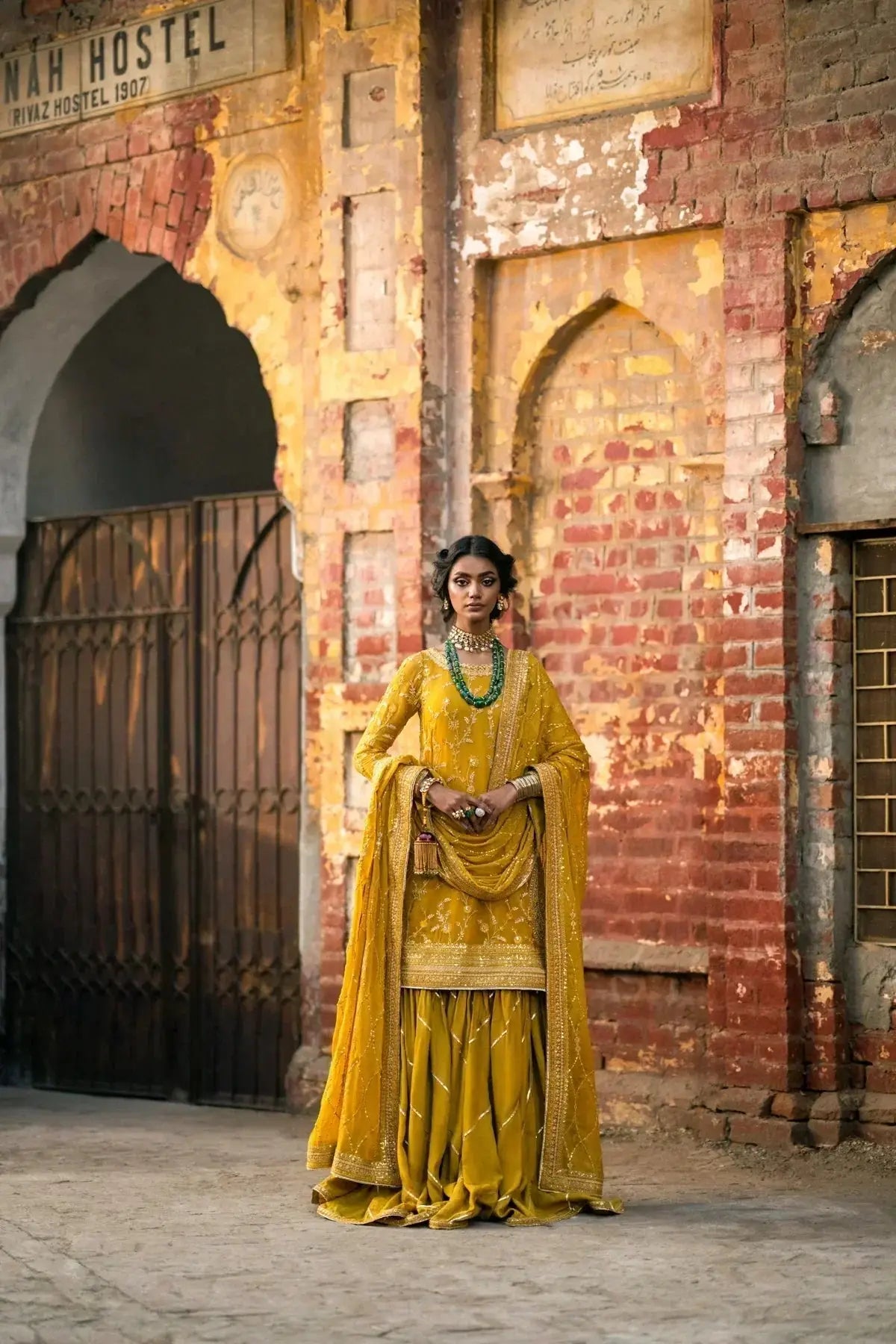 Erum Khan | Mannat Formals | Aatish - Pakistani Designer Dress - by Erum khan | Type: Bridal - 100% Original at Saira Sultan