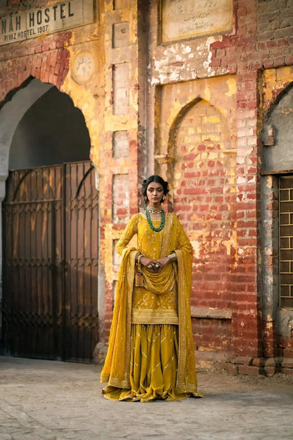 Erum Khan | Mannat Formals | Aatish - Pakistani Designer Dress - by Erum khan | Type: Bridal - 100% Original at Saira Sultan