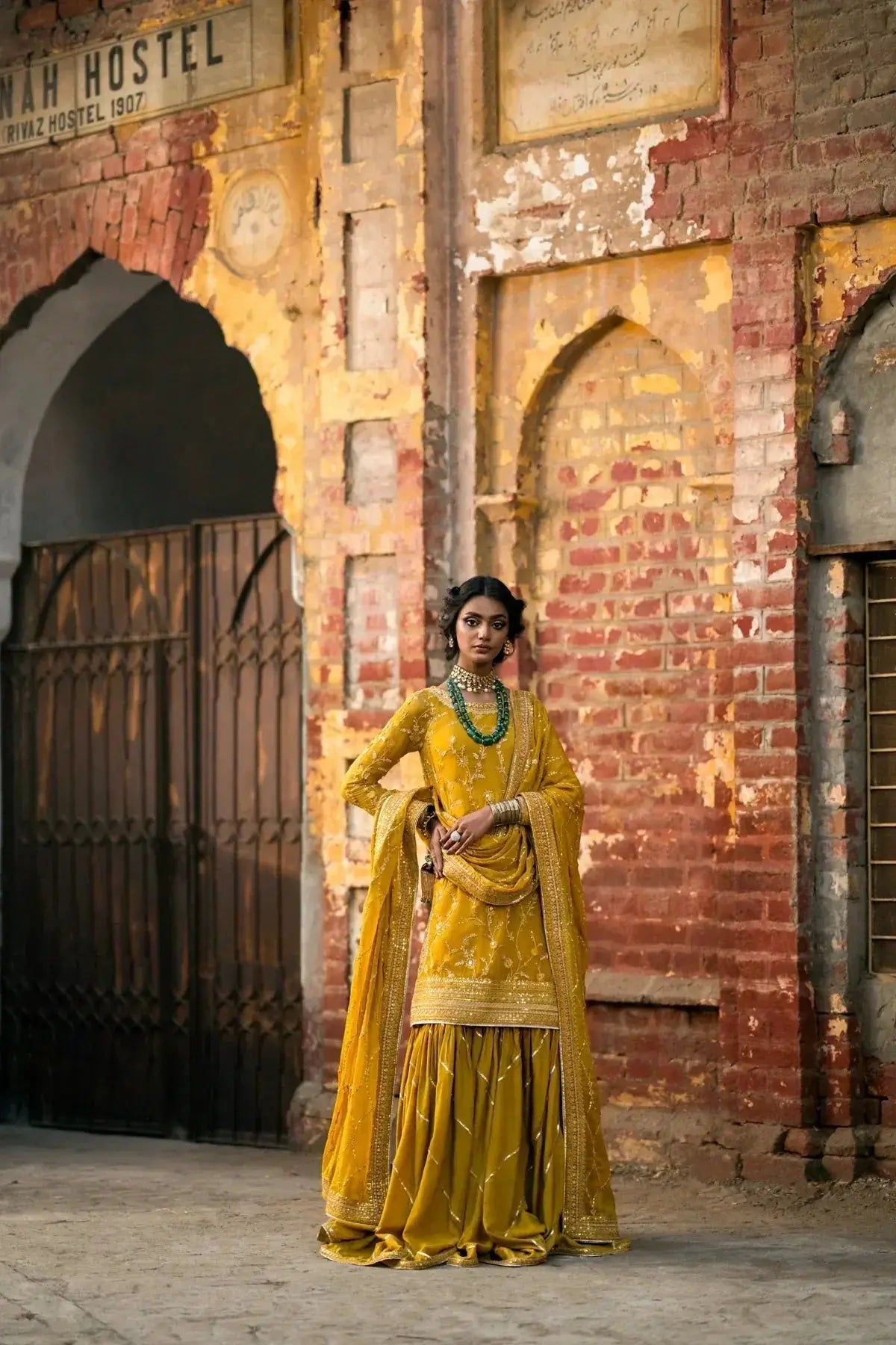 Erum Khan | Mannat Formals | Aatish - Pakistani Designer Dress - by Erum khan | Type: Bridal - 100% Original at Saira Sultan