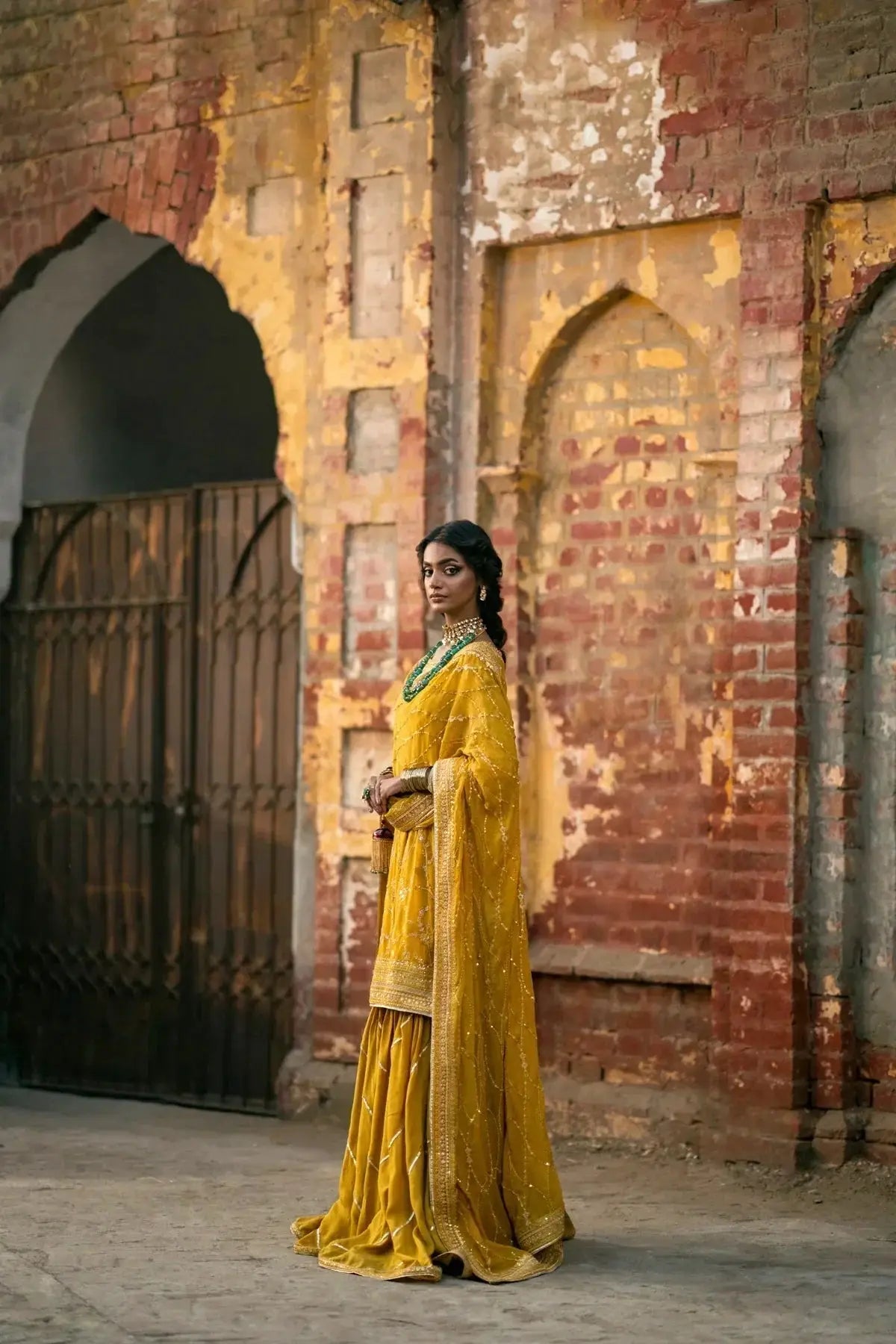 Erum Khan | Mannat Formals | Aatish - Pakistani Designer Dress - by Erum khan | Type: Bridal - 100% Original at Saira Sultan