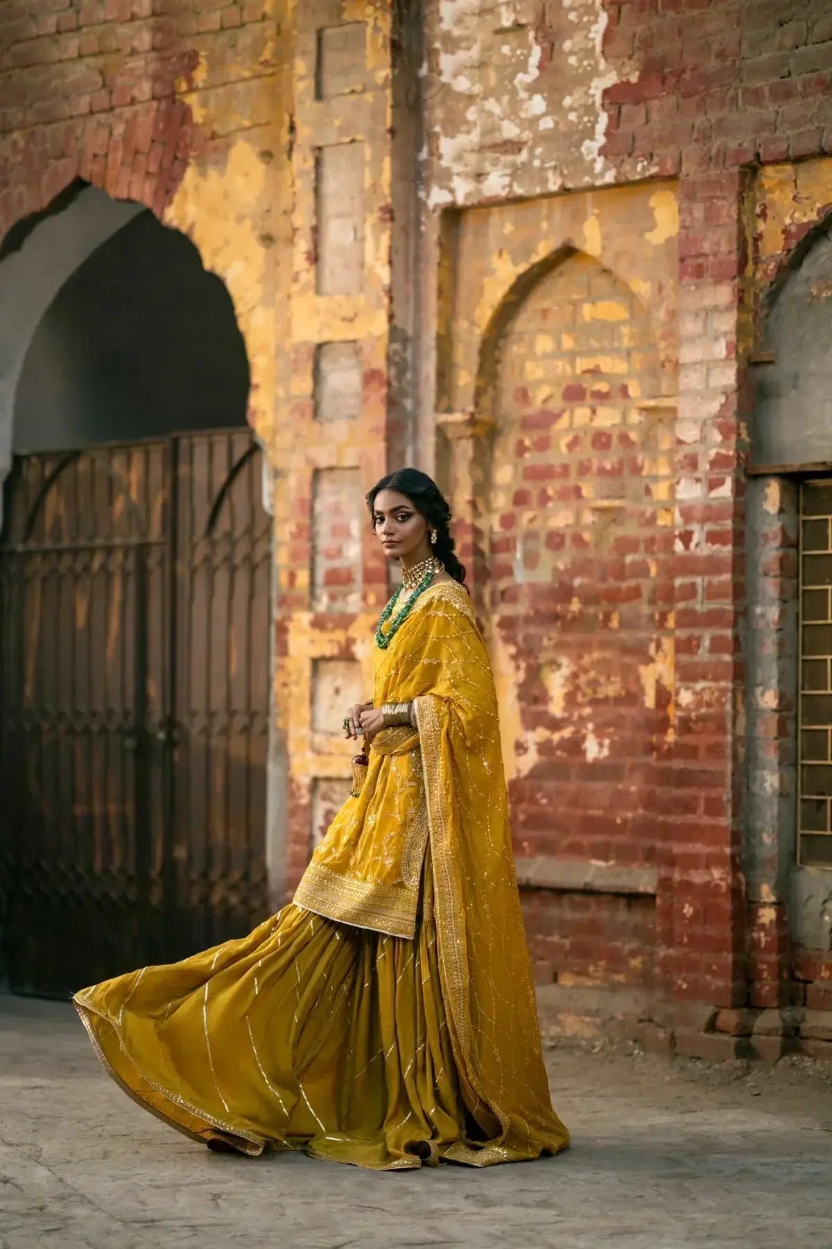 Erum Khan | Mannat Formals | Aatish - Pakistani Designer Dress - by Erum khan | Type: Bridal - 100% Original at Saira Sultan