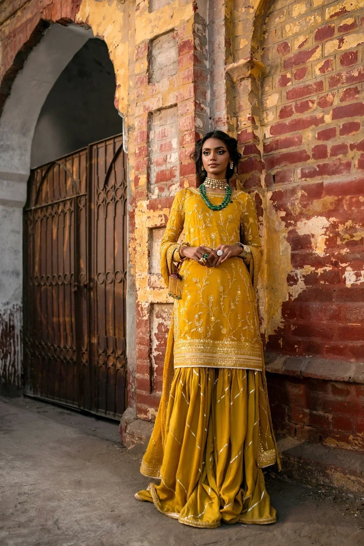 Erum Khan | Mannat Formals | Aatish - Pakistani Designer Dress - by Erum khan | Type: Bridal - 100% Original at Saira Sultan