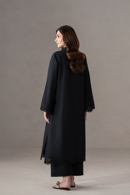 Akbar Aslam | Pret Lawn | Mono S Black Lawn