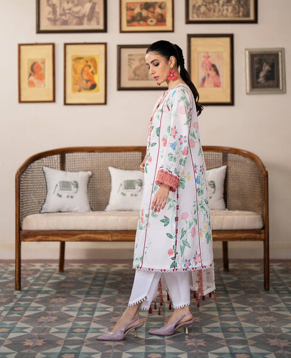 Xenia Formals | Summer Soiree Lawn | PAULO - Pakistani Designer Dress - by Xenia Formals | Type: Casuals - 100% Original at Saira Sultan
