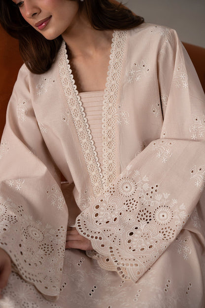 Akbar Aslam | Pret Lawn | Zira M Pale Pink Lawn