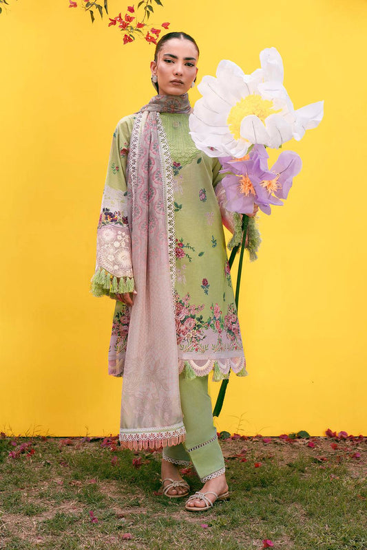 Sardinia | Cocktail Luxury Lawn | BASIL - Pakistani Designer Dress - by Sardinia | Type: Luxury - 100% Original at Saira Sultan