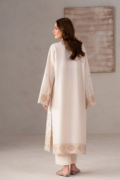 Akbar Aslam | Pret Lawn | Ivra S Off White Lawn