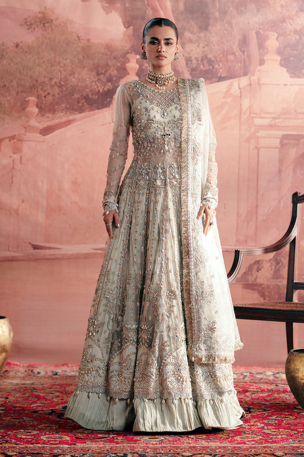 Zarposh | Maharani Wedding Collection | Chandni XS Off White Net