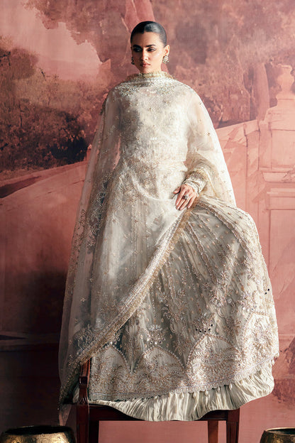 Zarposh | Maharani Wedding Collection | Chandni Custom Size Off White Net