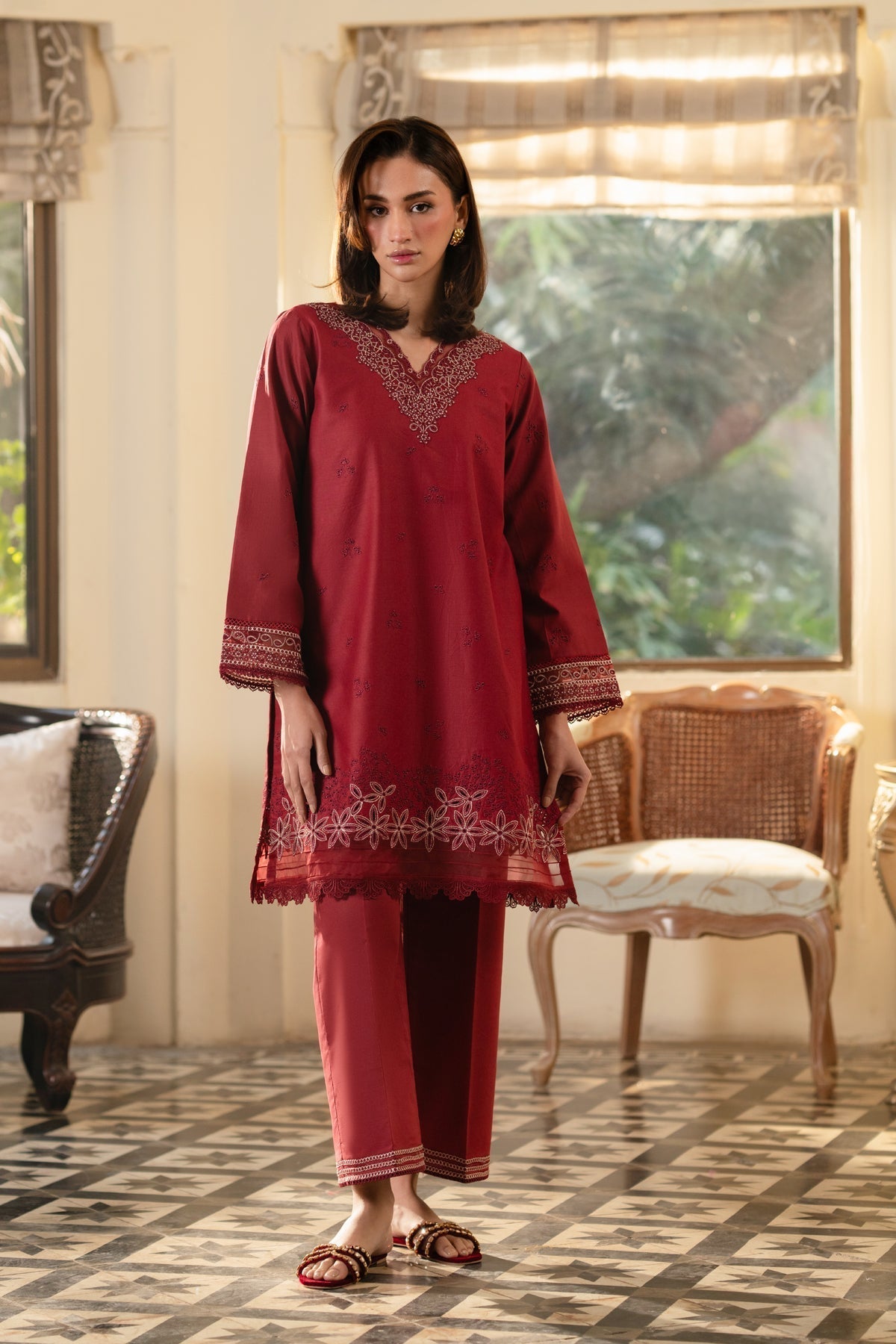 Xenia Formals | Summer Away 25 | BELARUS S Maroon Lawn