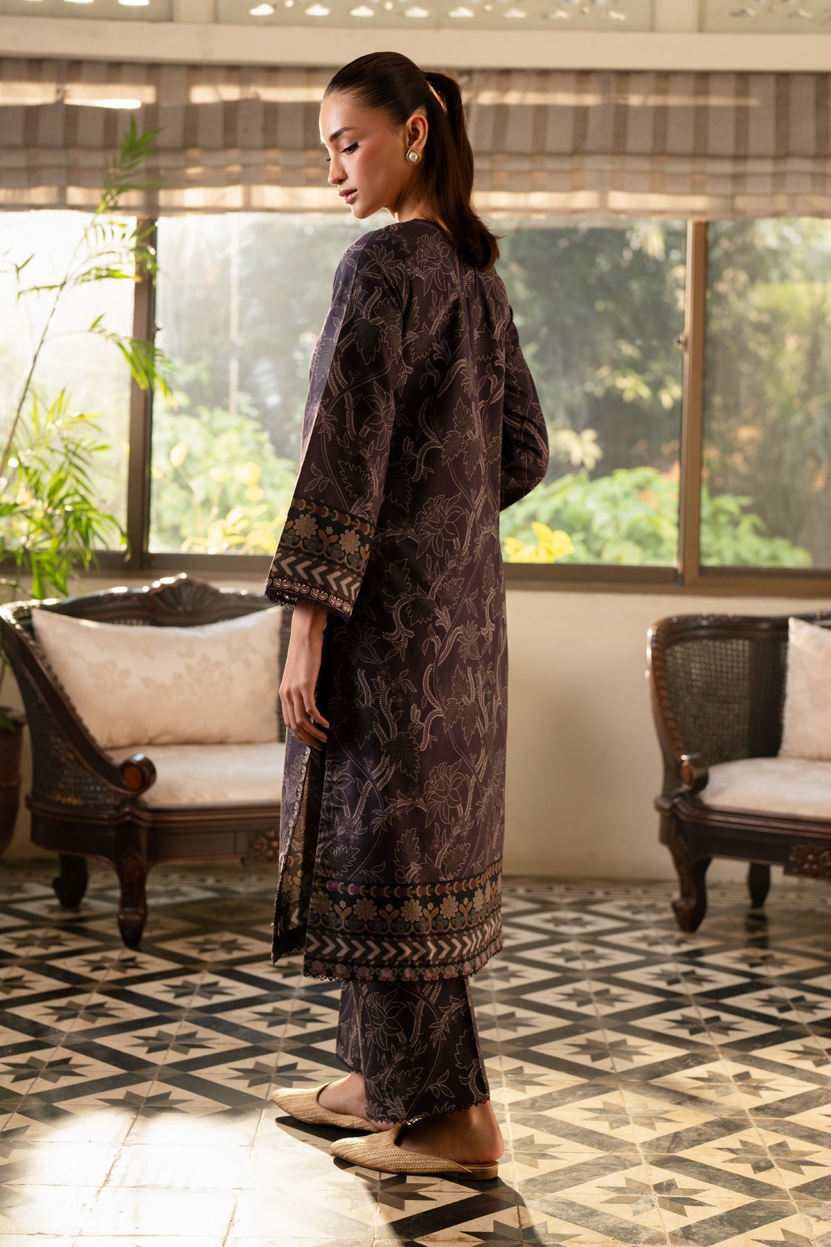 Xenia Formals | Summer Away 25 | OLIVIA-A M Deep Purple Lawn