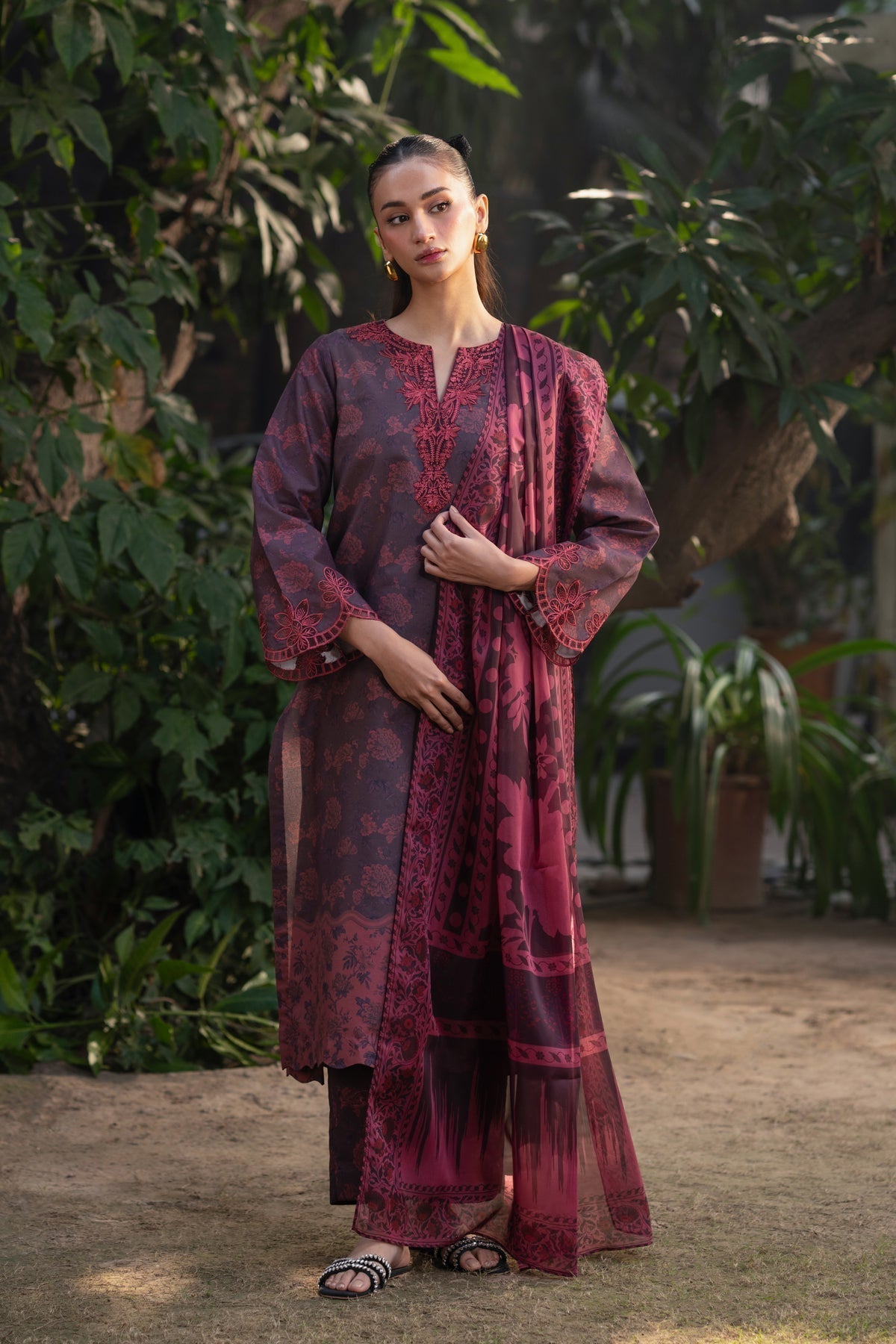 Xenia Formals | Summer Away 25 | ELLIS-B XS Plum Lawn